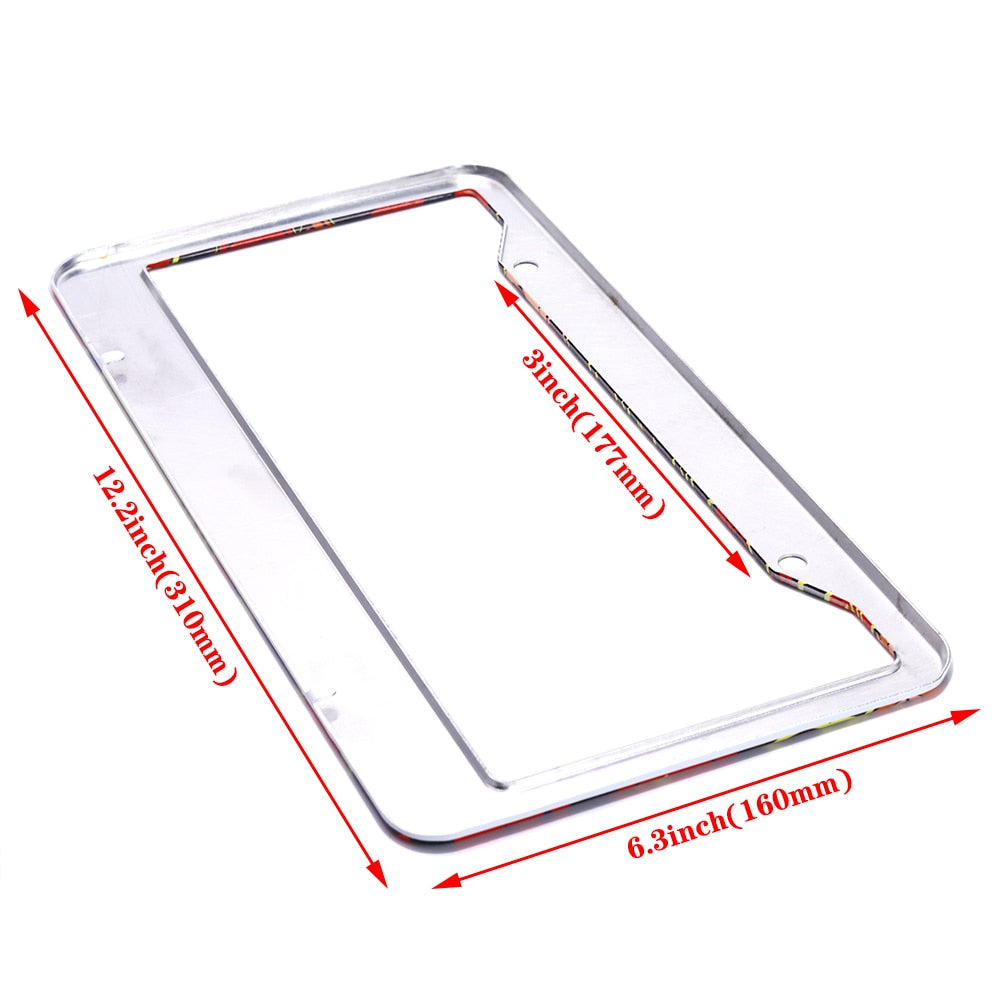 JDM Graffiti License Plate Frame