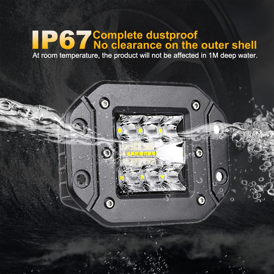 39W Flush Mount LED Pod