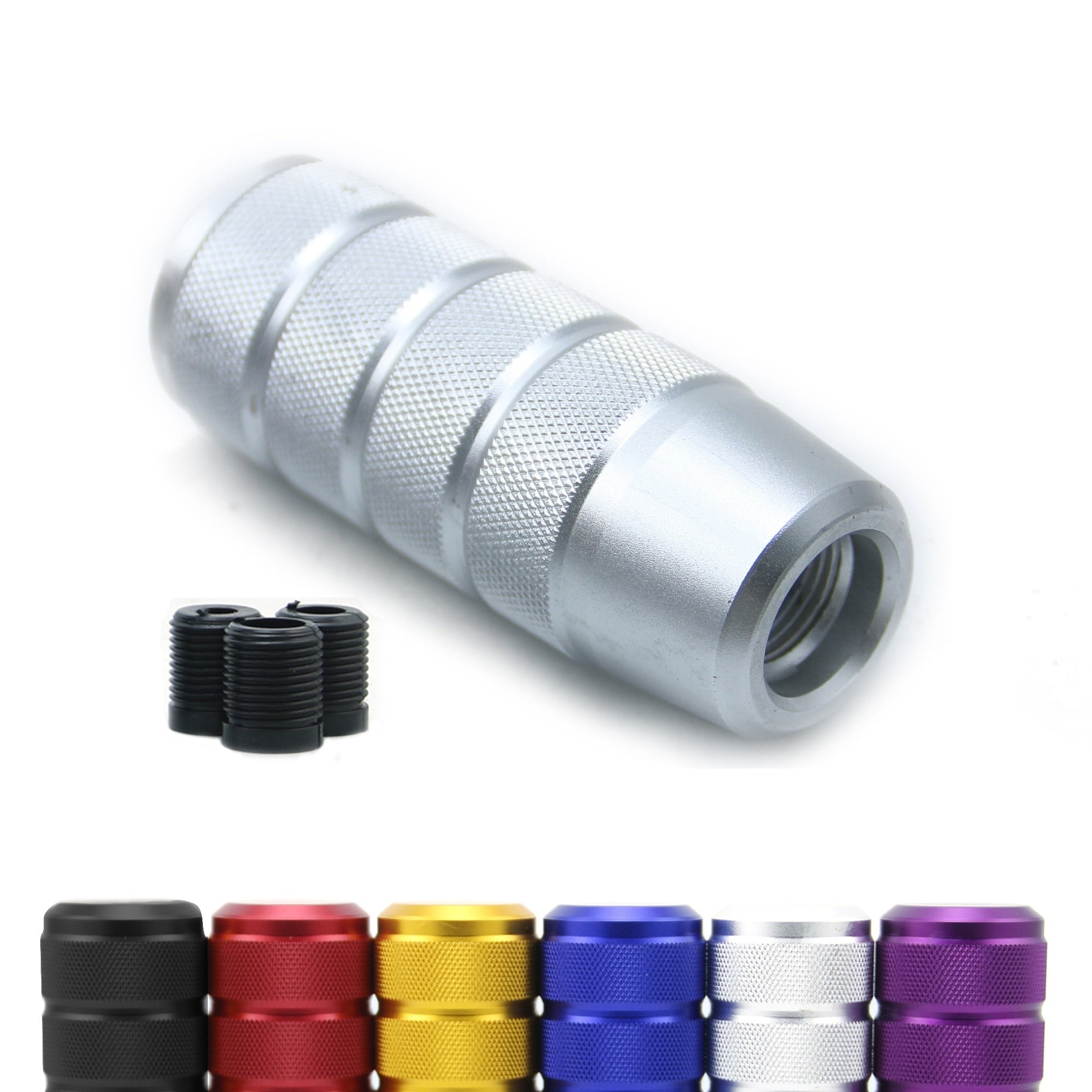 Silver Non-Slip Shift Knob