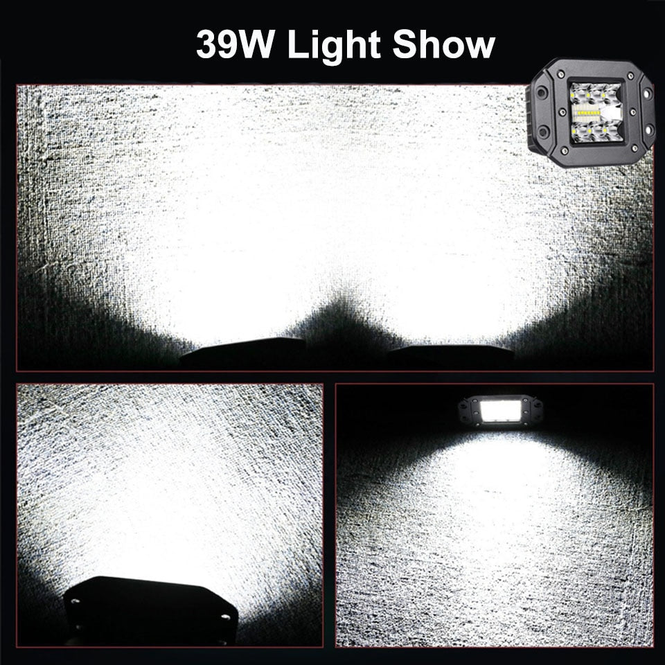 39W Flush Mount LED Pod
