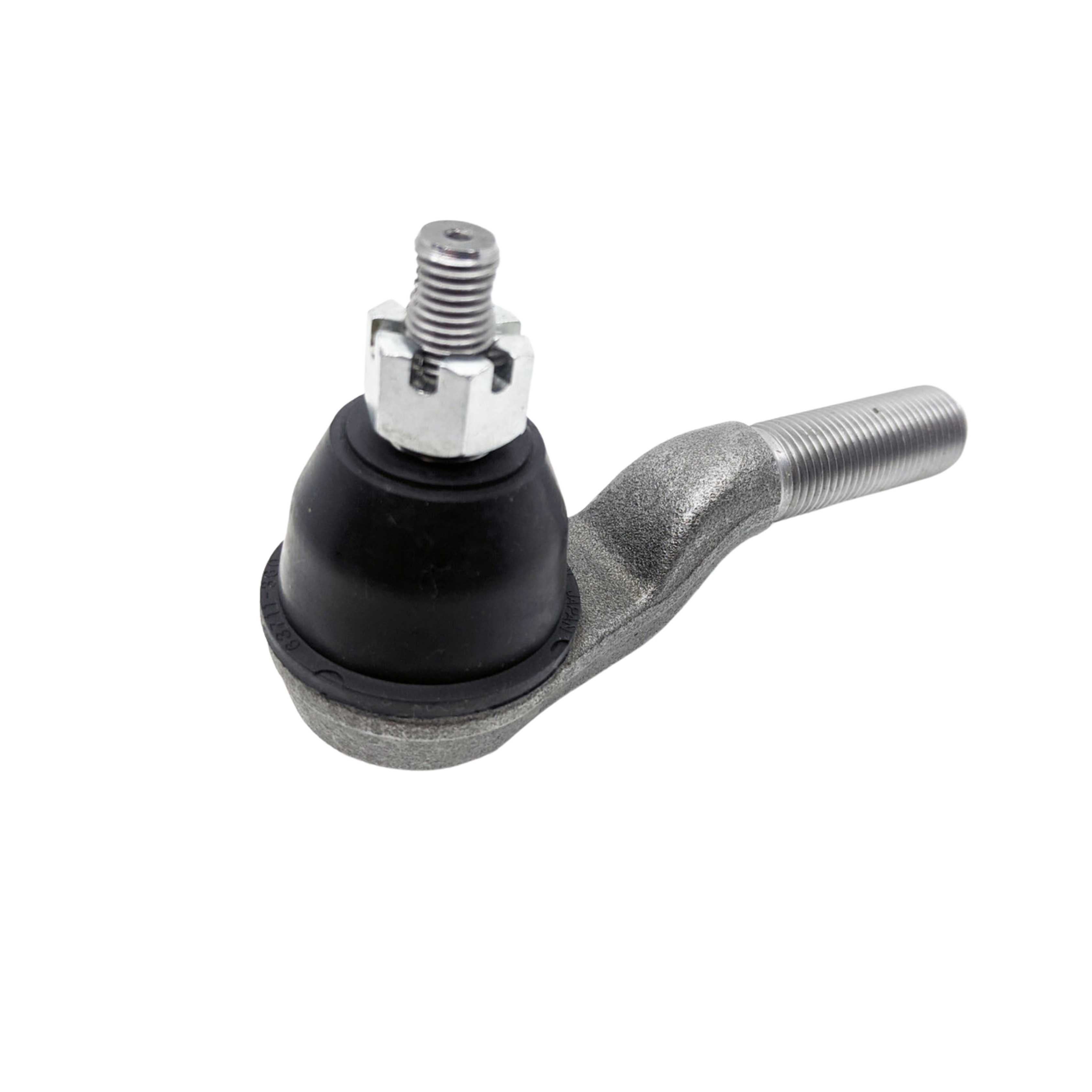 High-quality outer tie rod for Honda Acty Truck HA3, HA4 models (1990-1999) - robust steering component with black protective boot and silver locking nut