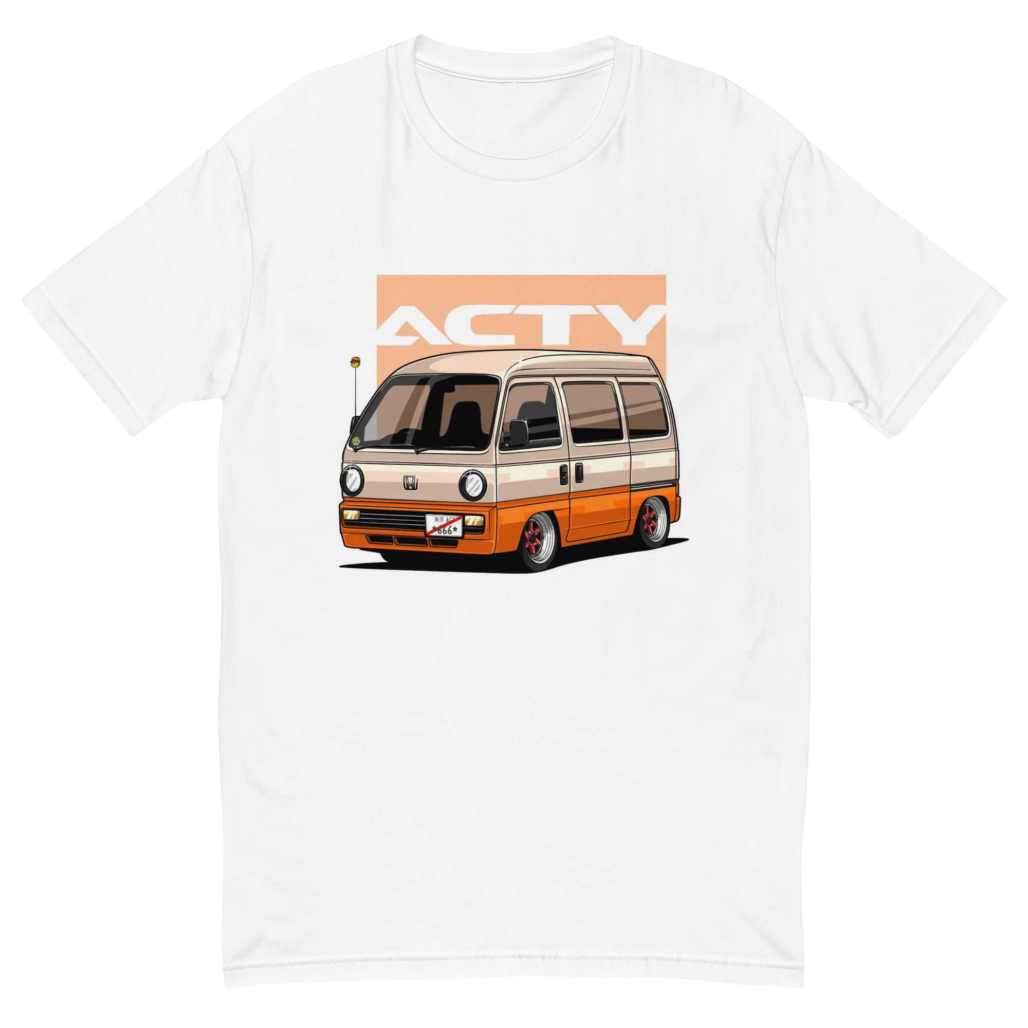 OIWA Honda Street Fitted T- Shirts White