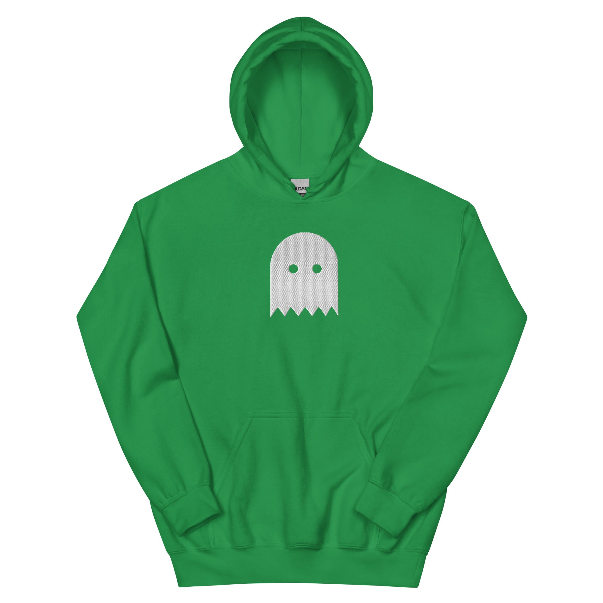 Irish Green Oiwa Embroidered Plush Hoodie