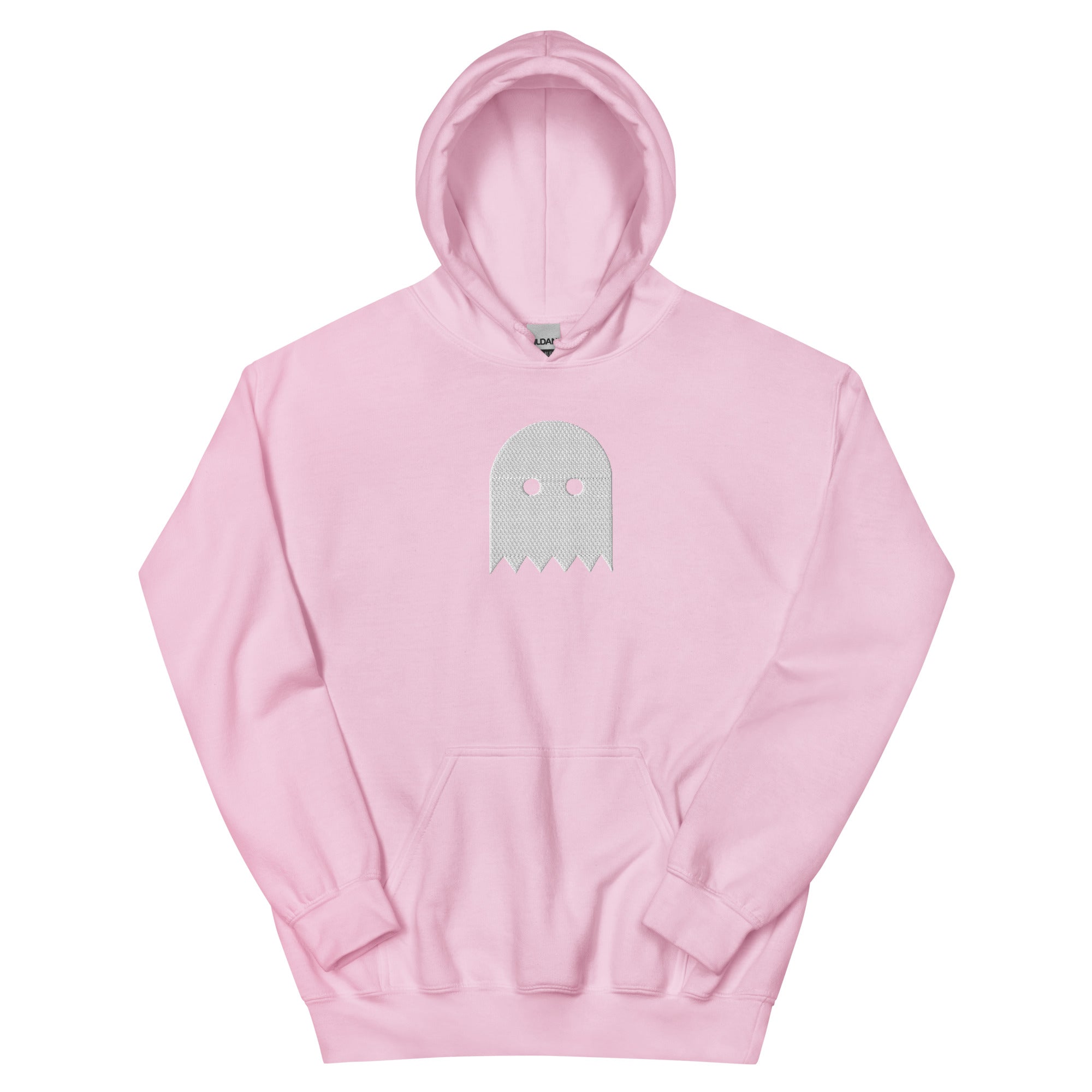 Light Pink Oiwa Embroidered Plush Hoodie
