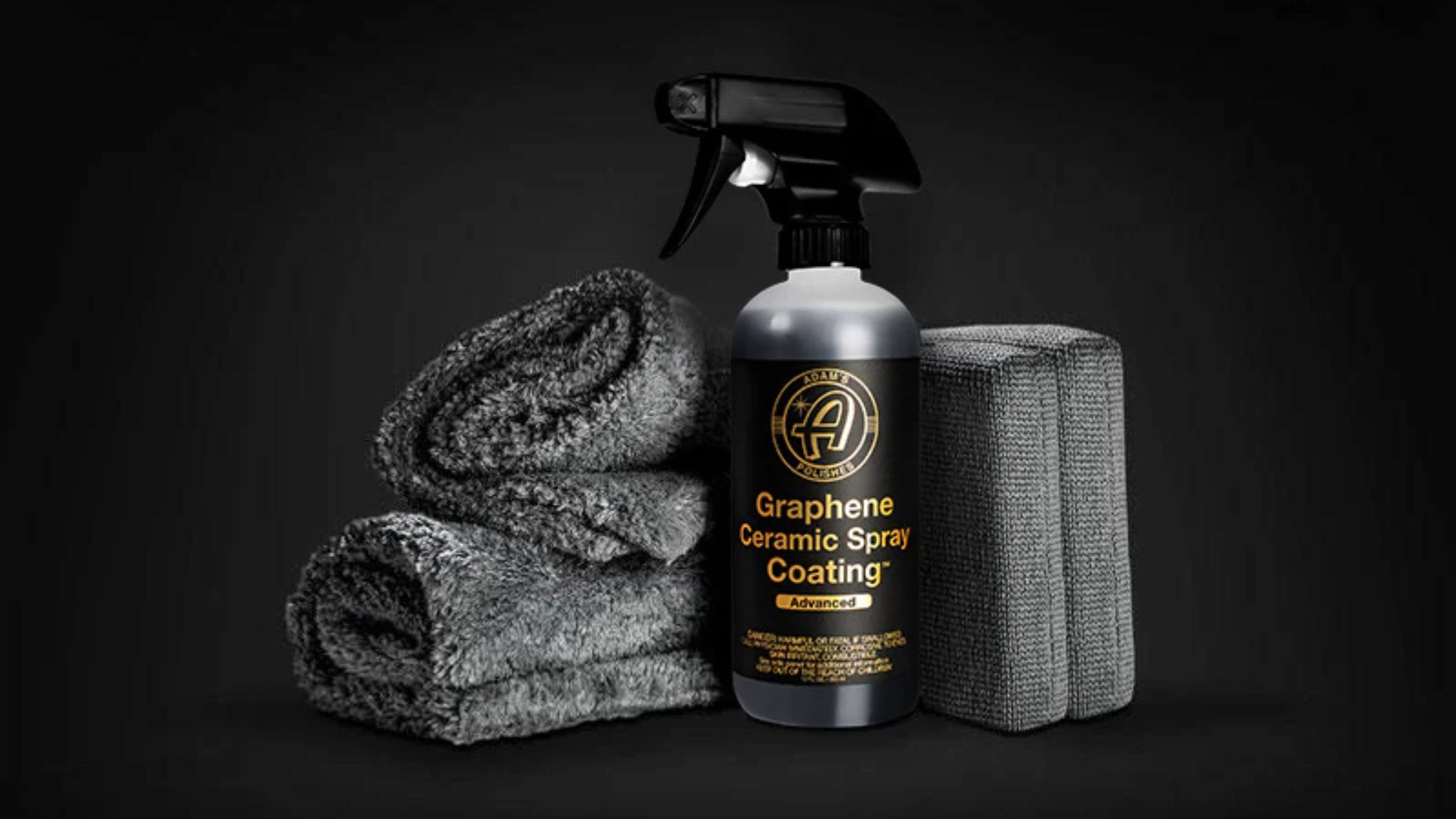 Bottle of car wash soap by Adam's Polishes, the best choice for car cleaning.