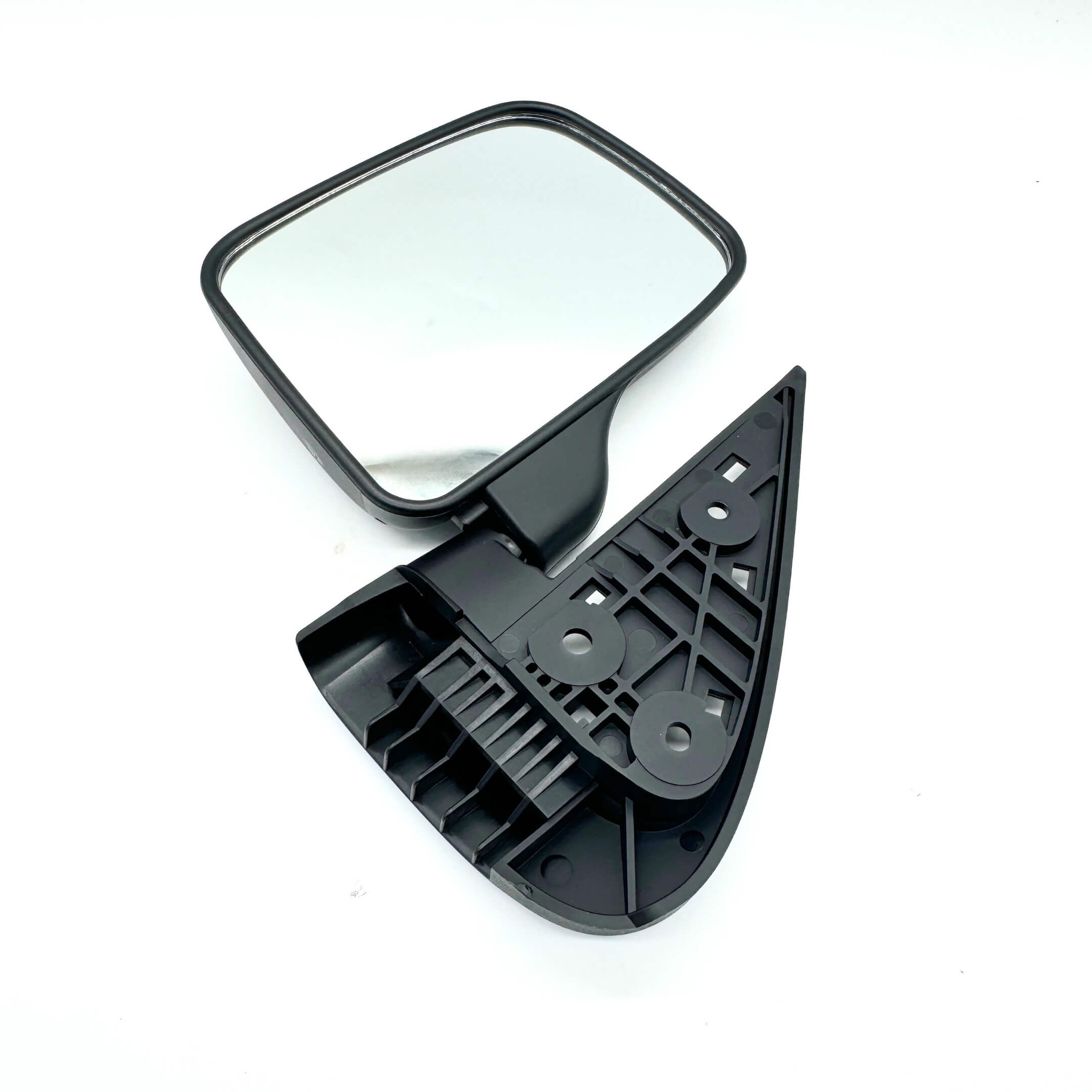 Side mirror assembly for Daihatsu Hijet S82P and S83P models (1990-1993), offering a durable and precise replacement for enhanced visibility and safety.