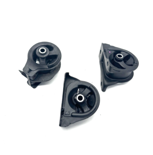 Front view of the Engine & Transmission Mount Set for Honda Acty Truck HH5, HH6 (1999-2009) - durable construction for long-lasting performance