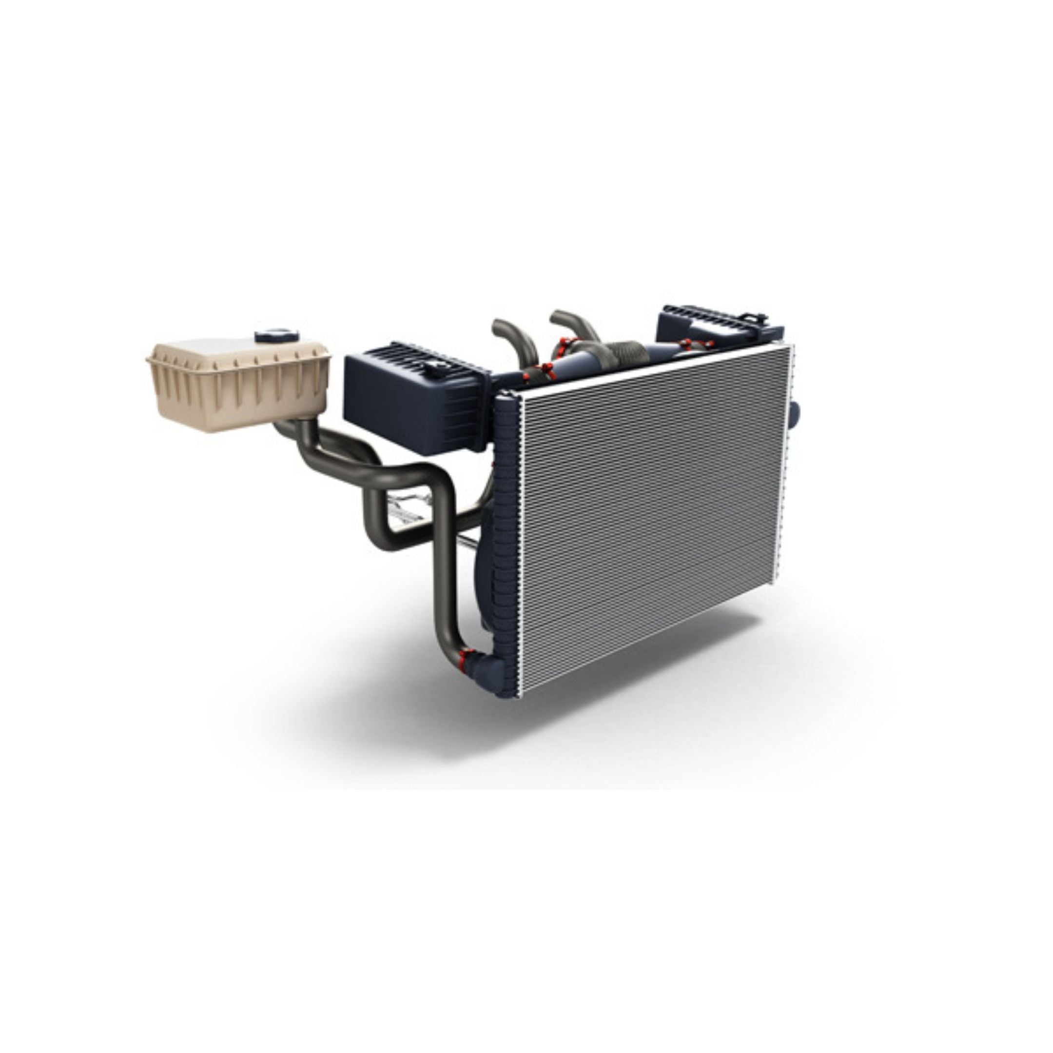 Subaru Sambar TW1 TW2 Radiator and Cooling Assembly – Genuine Radiator, Reservoir Tank, and Cooling Hoses for 1999–2012 Subaru Sambar Dias Wagon by Oiwa Garage