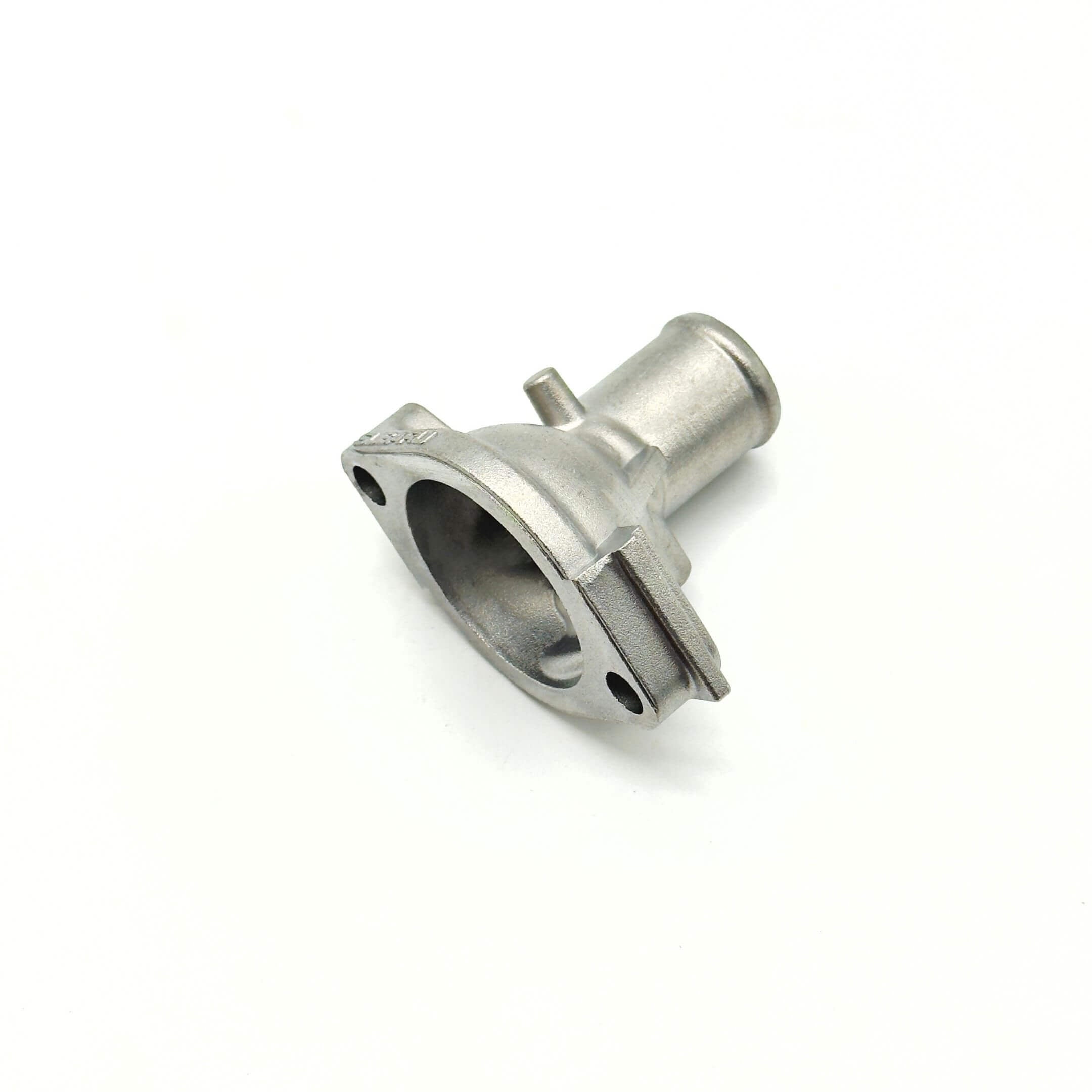 Thermostat Housing Cover for Subaru Sambar Wagon TW1, TW2 Models (1999-2012) featuring a durable metal construction with mounting holes.