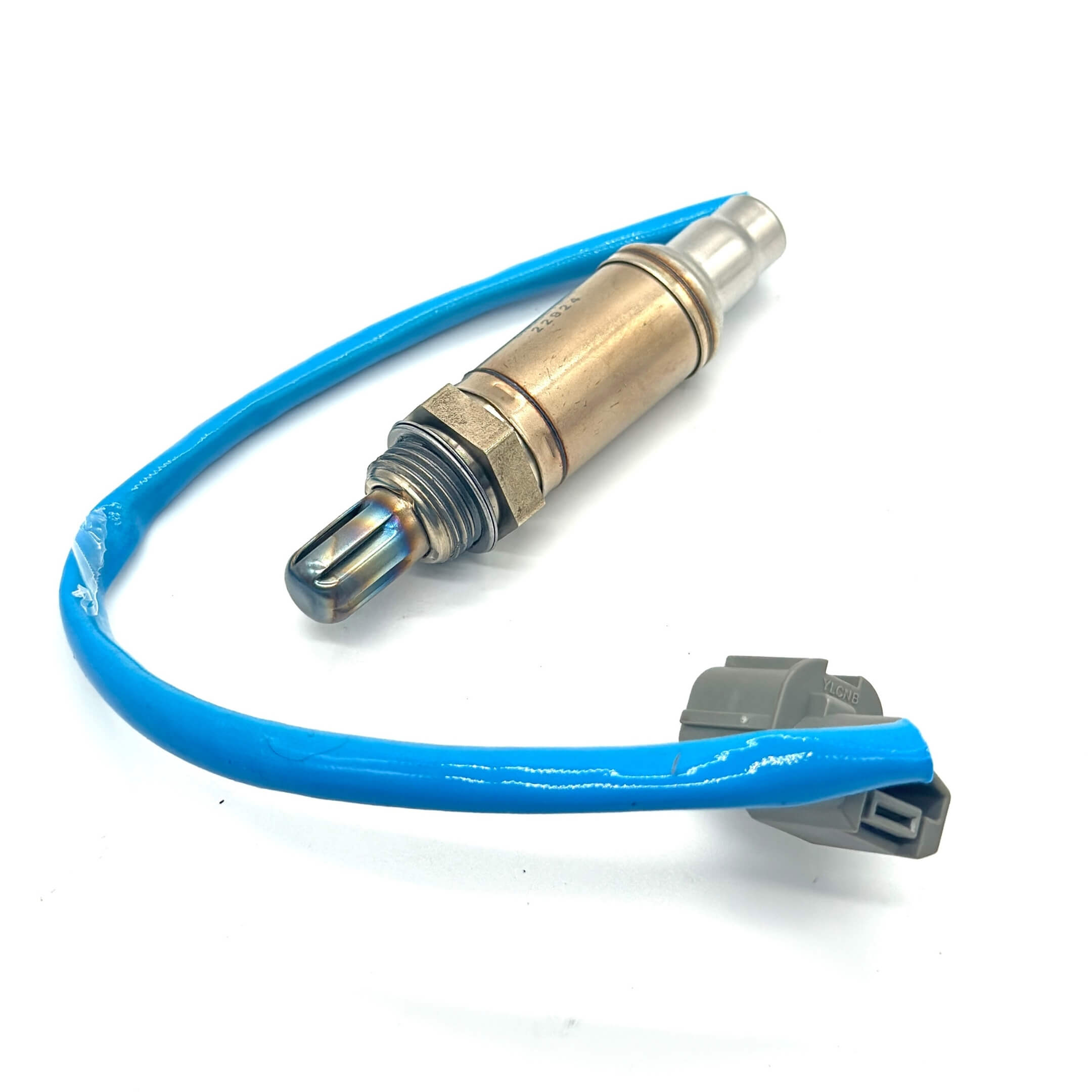 Oxygen O2 Sensor for Honda Acty Van HH5, HH6 Models 1999-2009, featuring a metallic sensor with a blue wire and gray connector.