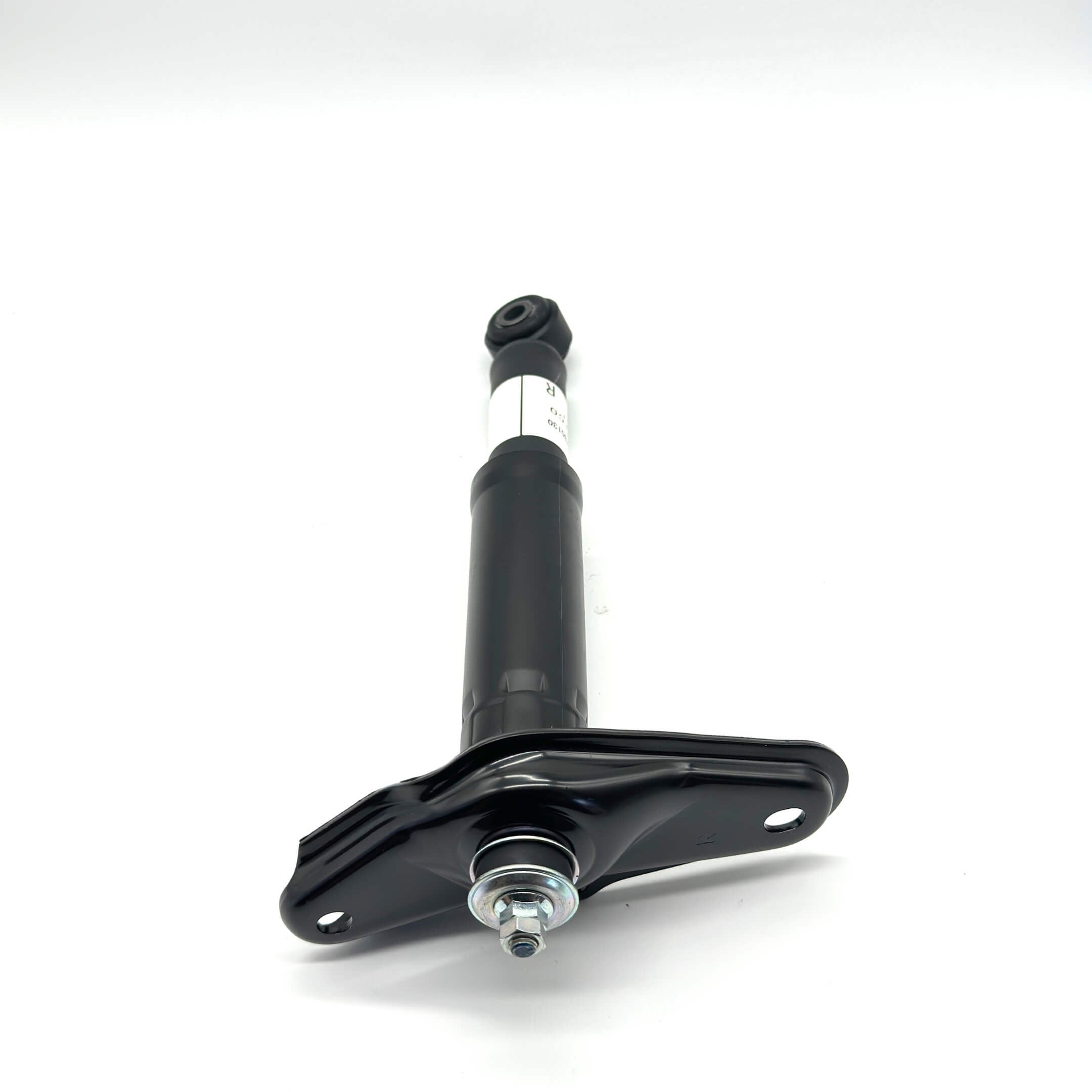 Black rear right shock absorber for Honda Vamos Van HM1, HM2 models, 1999-2018.