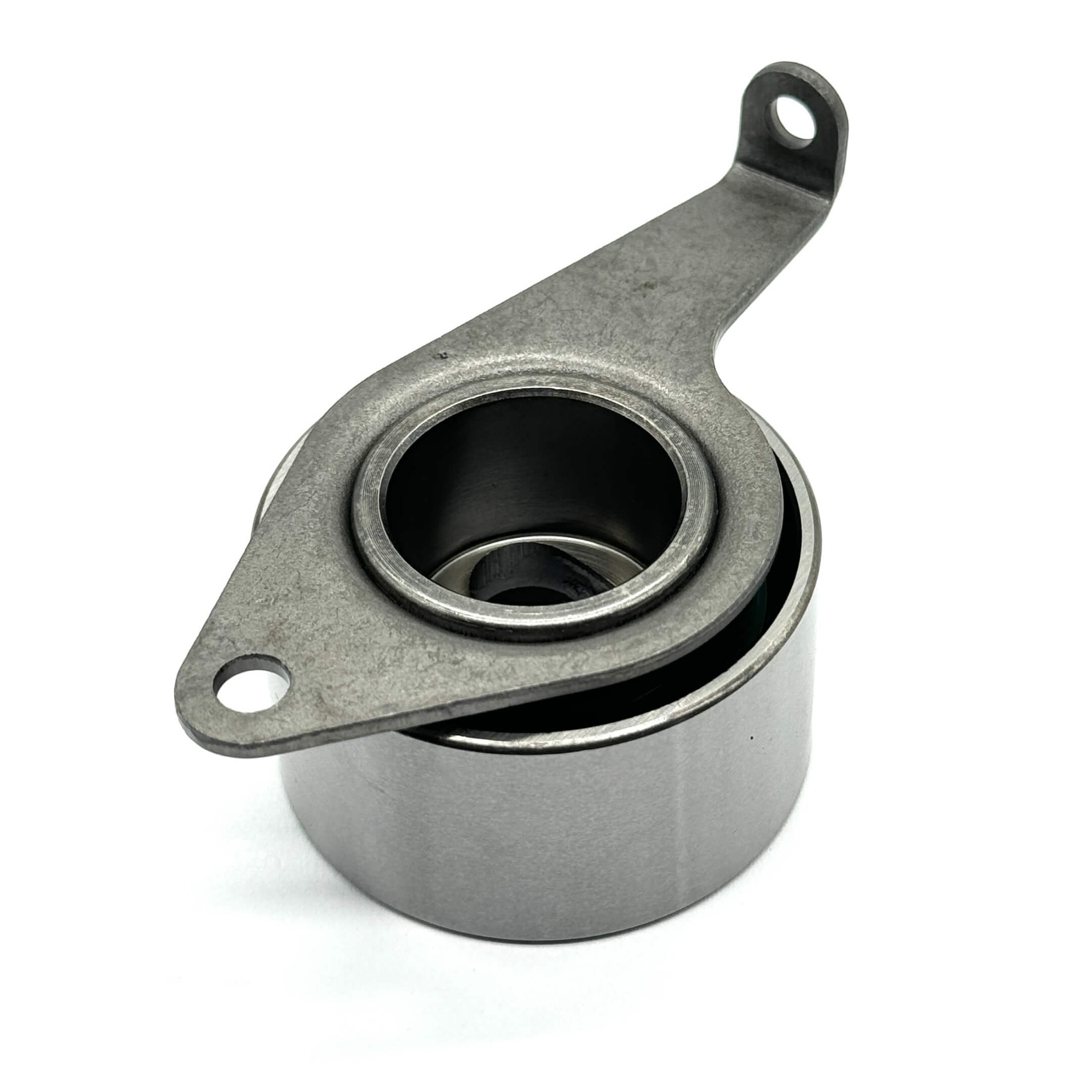 Side view of Daihatsu timing belt tensioner pulley, designed for precise fit and long-lasting performance in EFGS, EFZS, and EFRS engines.