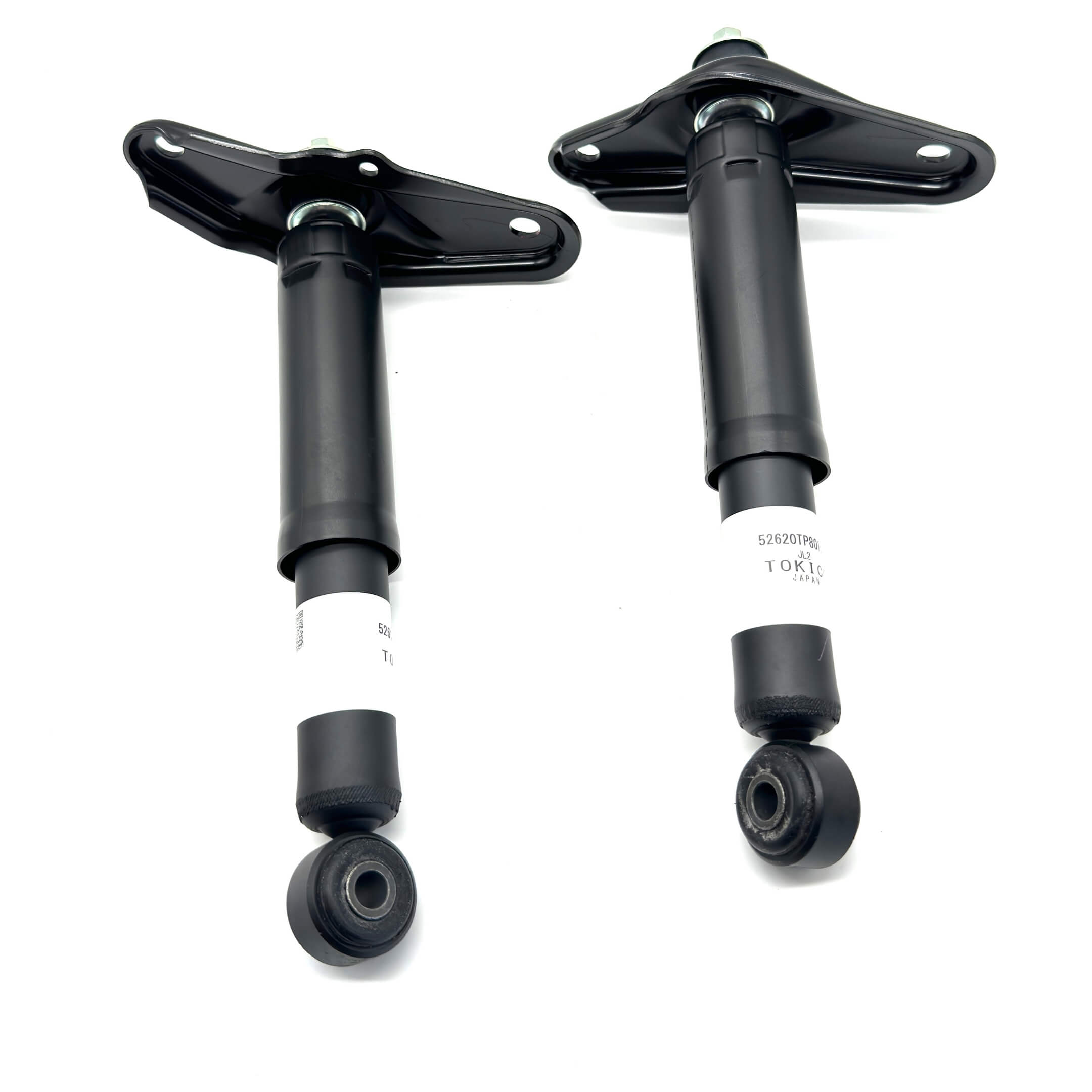 Detailed image of rear shock absorber set, highlighting premium build quality for Honda Acty Trucks.