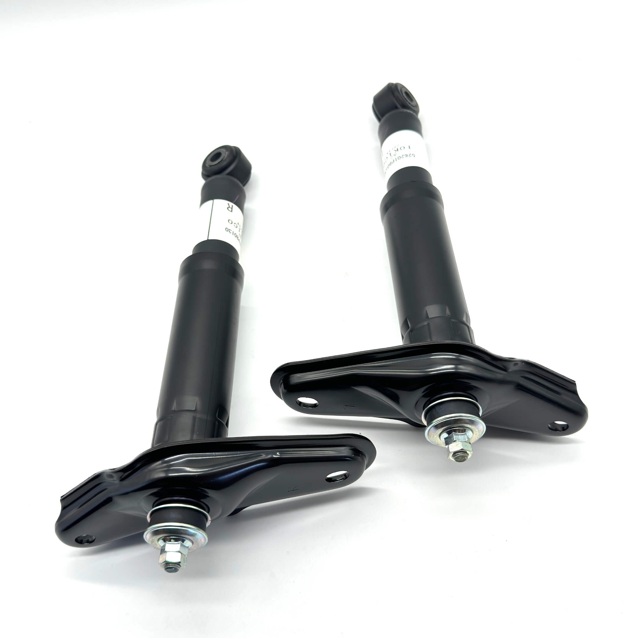 Rear shock absorber set showcasing mounting points for easy installation on Honda Acty HA6, HA7 models.