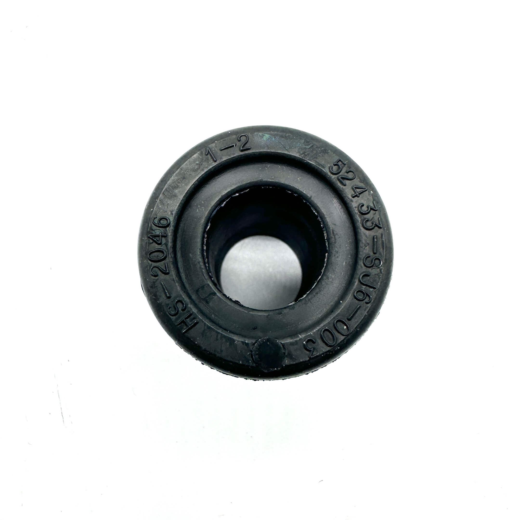 Single rear spring shackle bushing for Honda Acty Truck HA3, HA4 (1990-1999) with clear part number imprint, high-grade material.