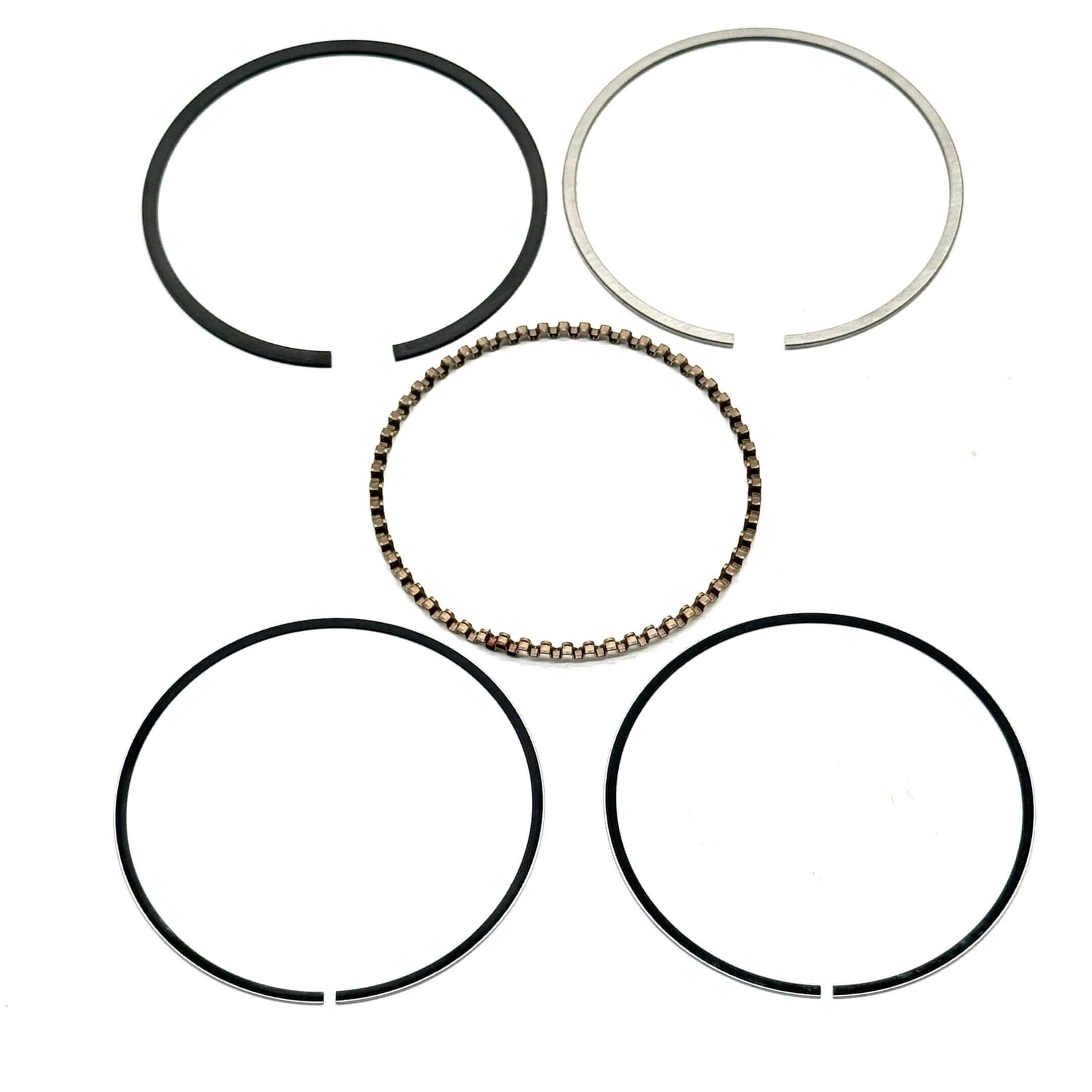 Detailed Honda Vamos piston rings for improved engine compression and reduced oil consumption, compatible with E07Z engines.