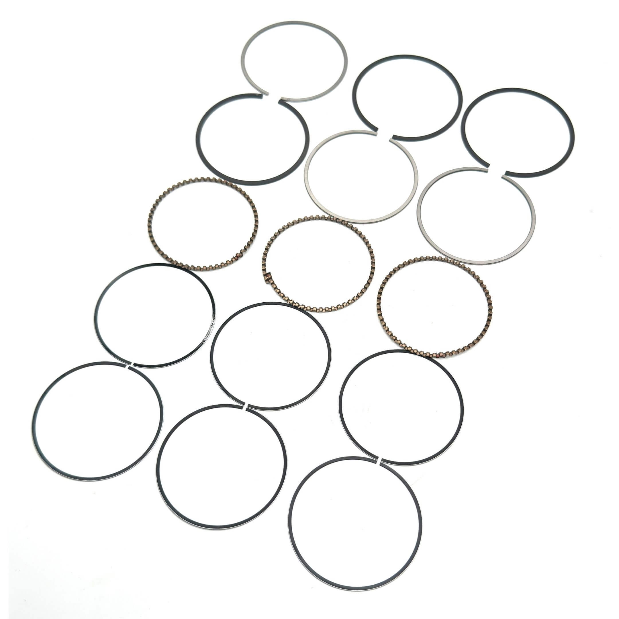 Complete Genuine Honda Piston Ring Set STD for HA6, HA7 models with the E07Z engine series.