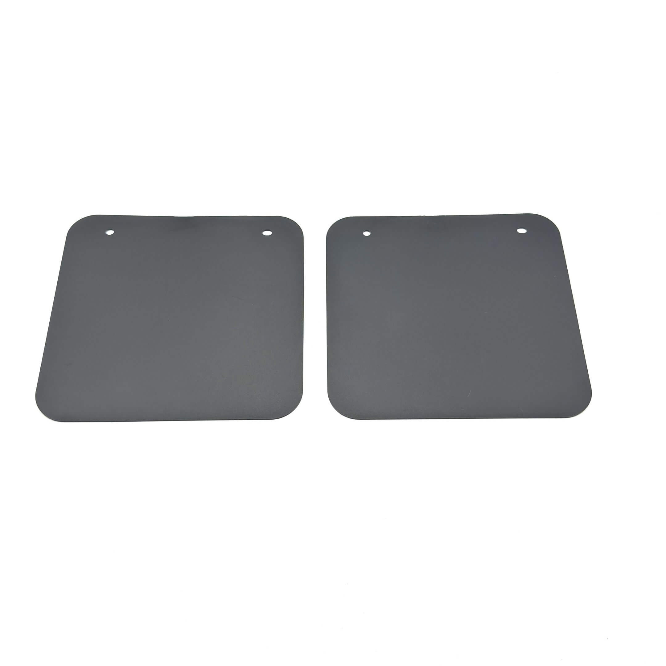 Black rear mud guard set for Honda Acty Van HH5, HH6 models, 1999-2009.