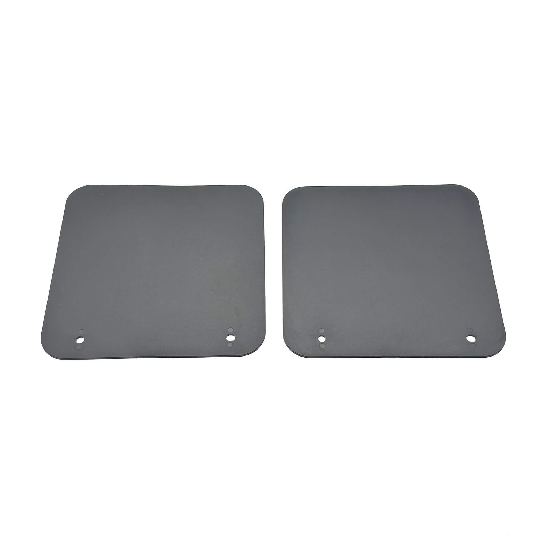 Gray rear mud guard set for Honda Acty Van HH5, HH6 models, 1999-2009.