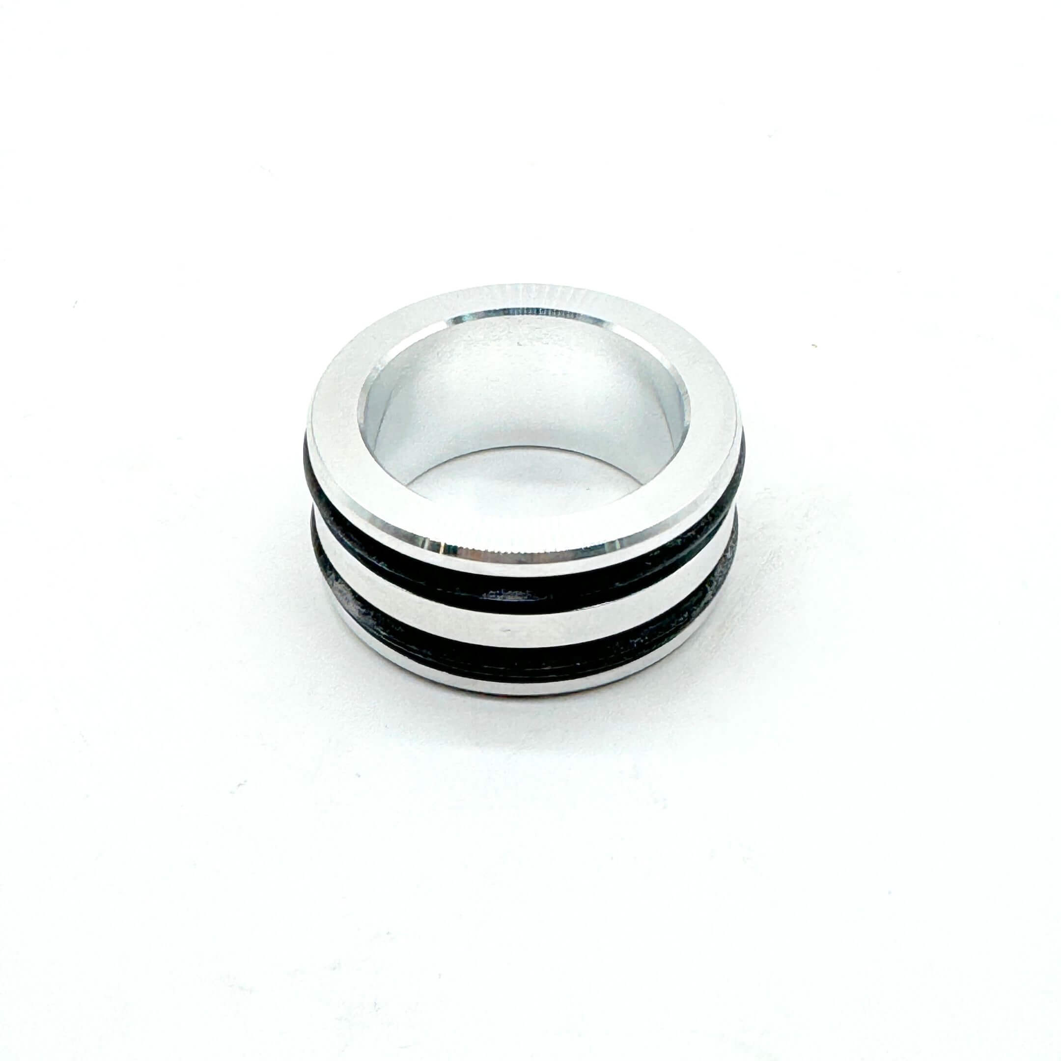 Angled view of the Distributor Collar featuring durable O-Rings, ensuring a secure seal for Honda Acty Van (HH3, HH4) from 1990 to 1999.