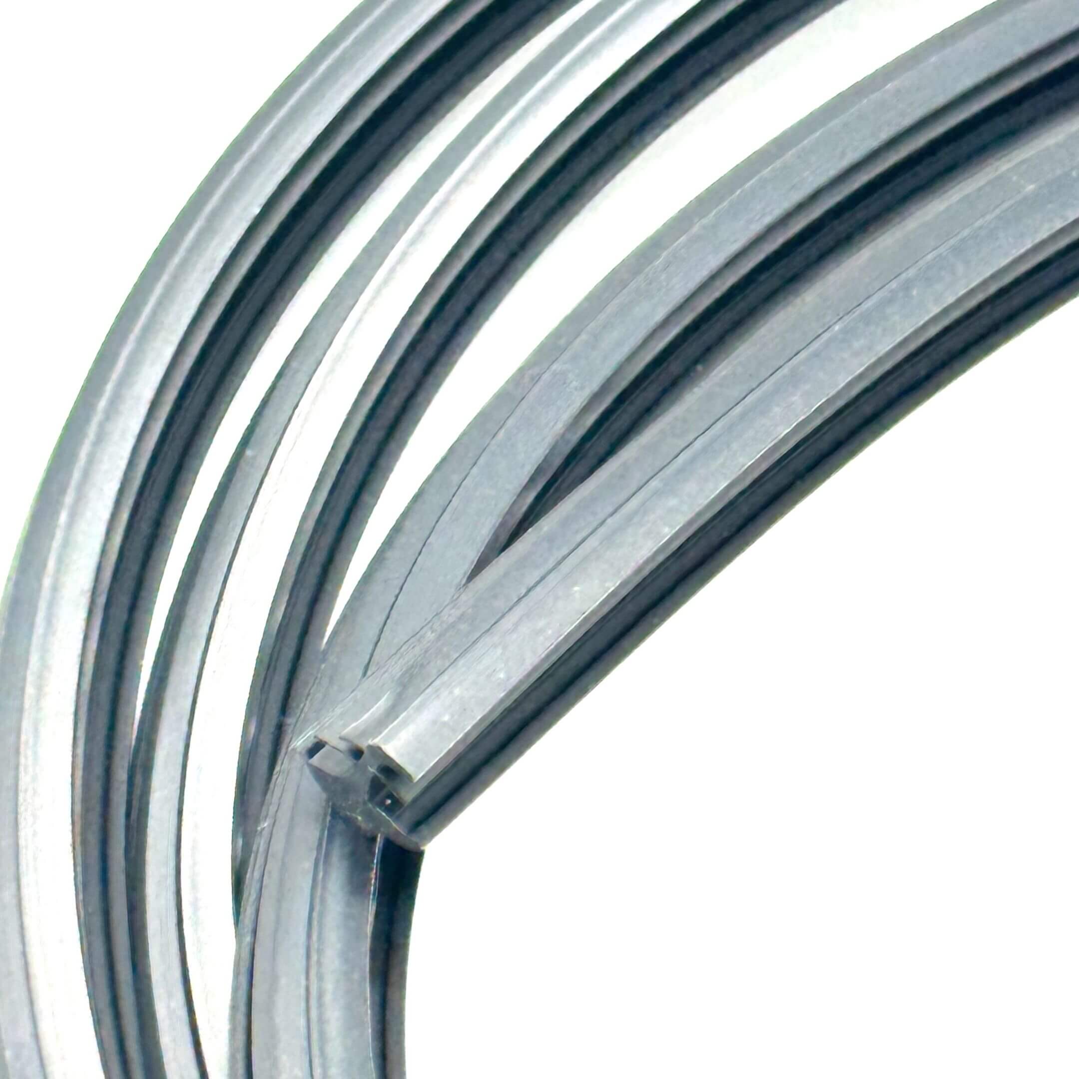 Close-up of Genuine Honda windshield molding for Honda Acty Truck HA6, HA7 models (1999-2009), providing secure fit and element protection.