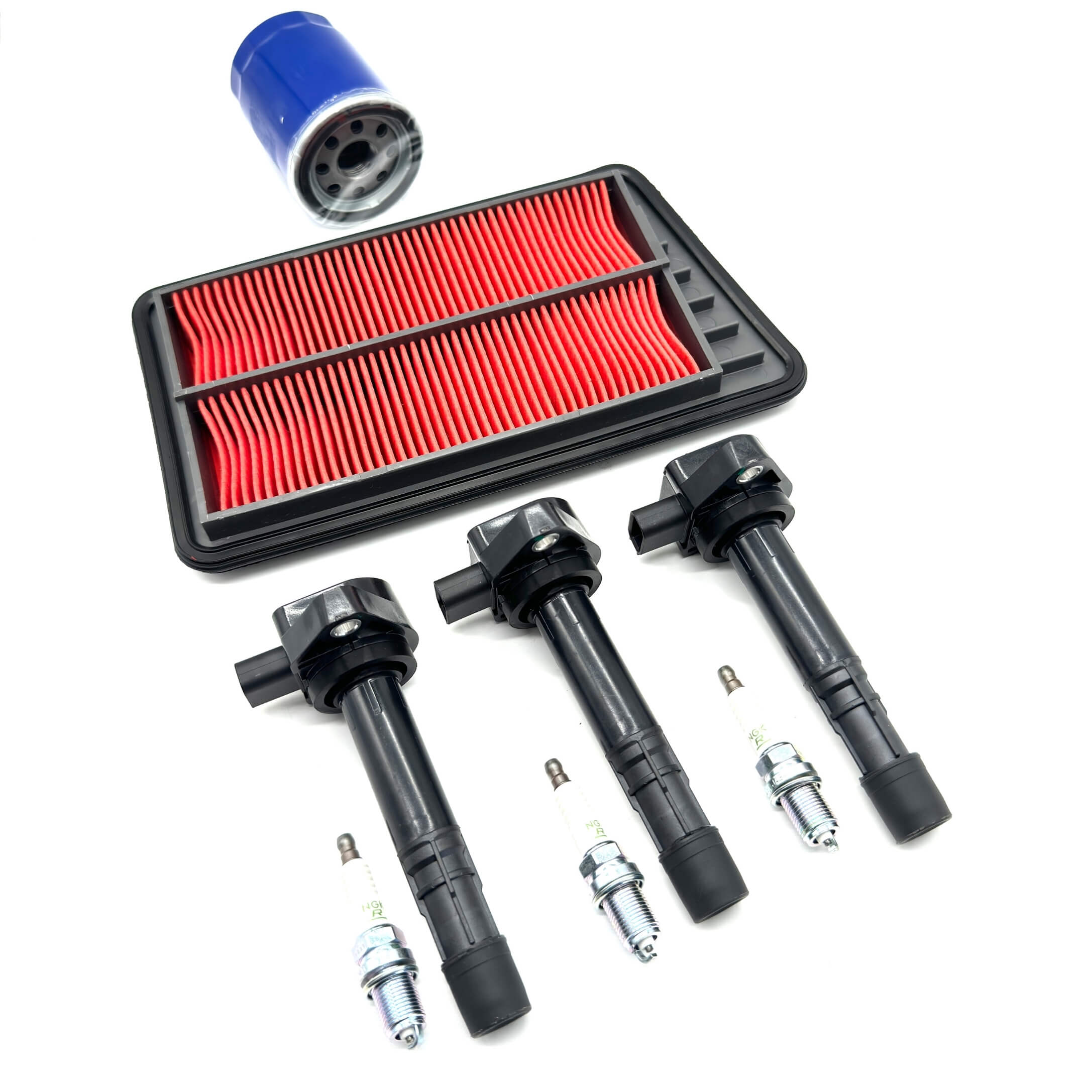 Comprehensive Filter & Ignition Set for Honda Acty HA6, HA7 (1999-2009) - Includes all essential parts for maintenance.