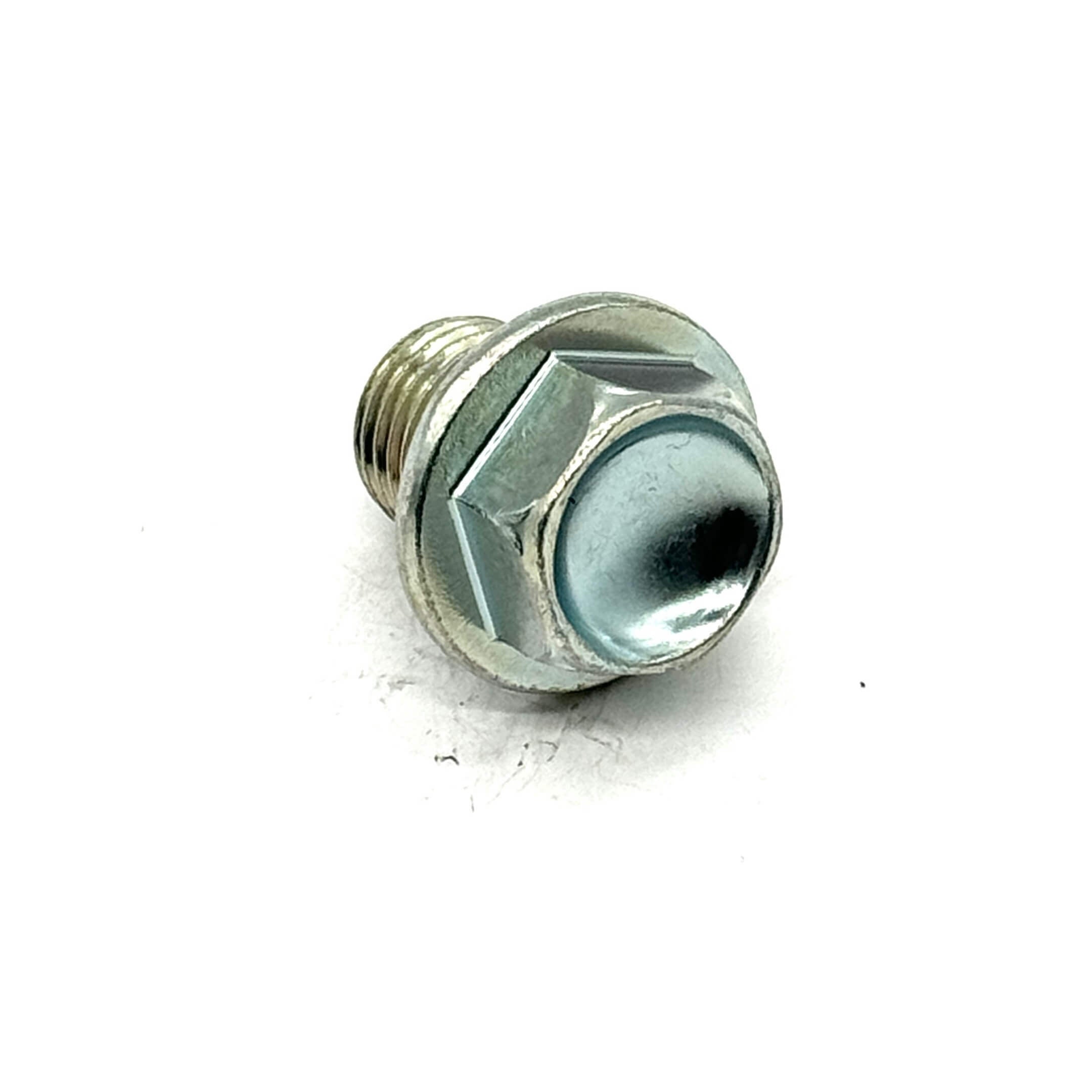Oil Drain Plug & Gasket Set for Honda Acty Truck HA8, HA9 Models (2009-2022), featuring a silver metal plug with a hexagonal head.