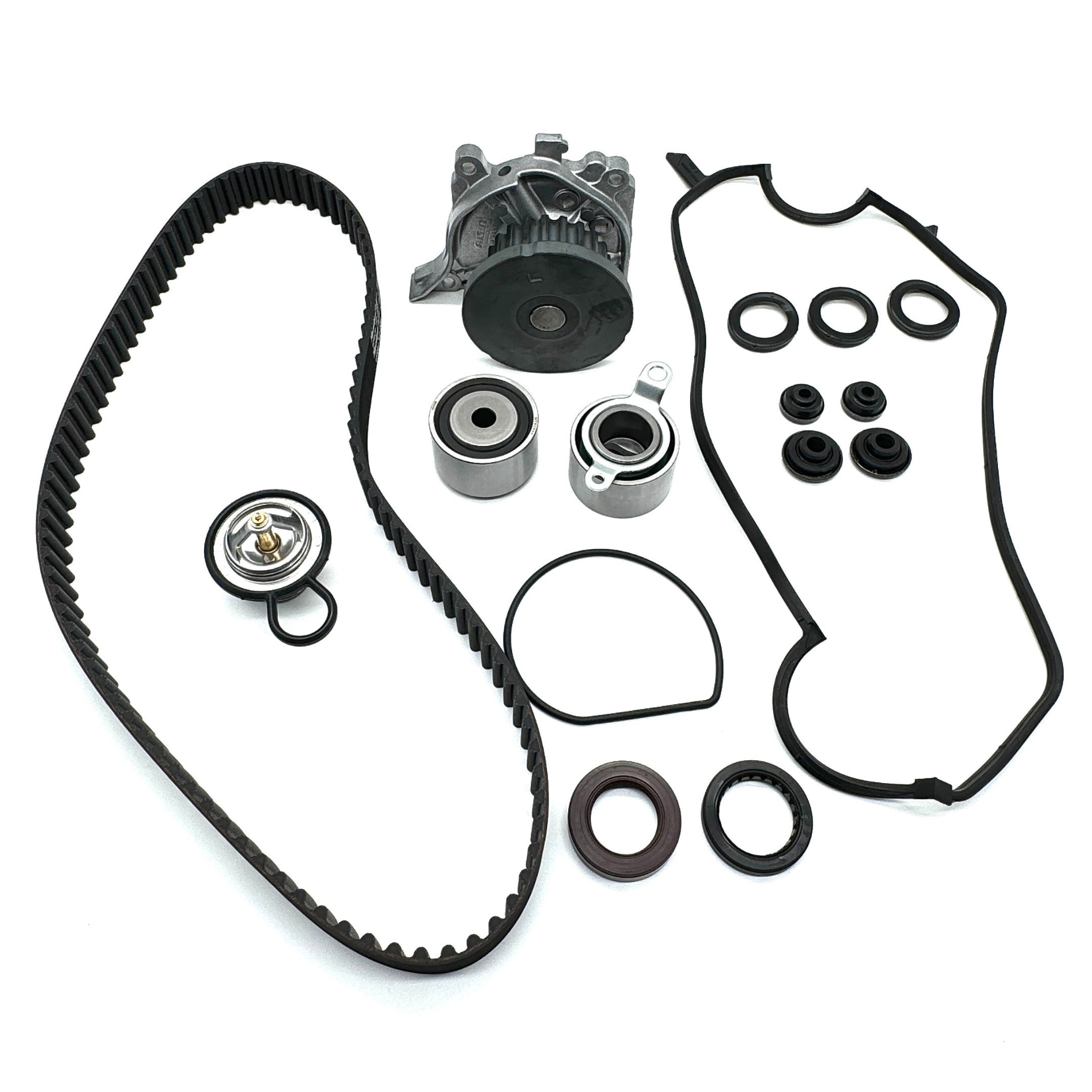 Complete Honda Acty Timing Belt Kit - High-quality Japanese components for HA6, HA7 (1999-2009) E07Z engines with direct fitment and enhanced reliability.