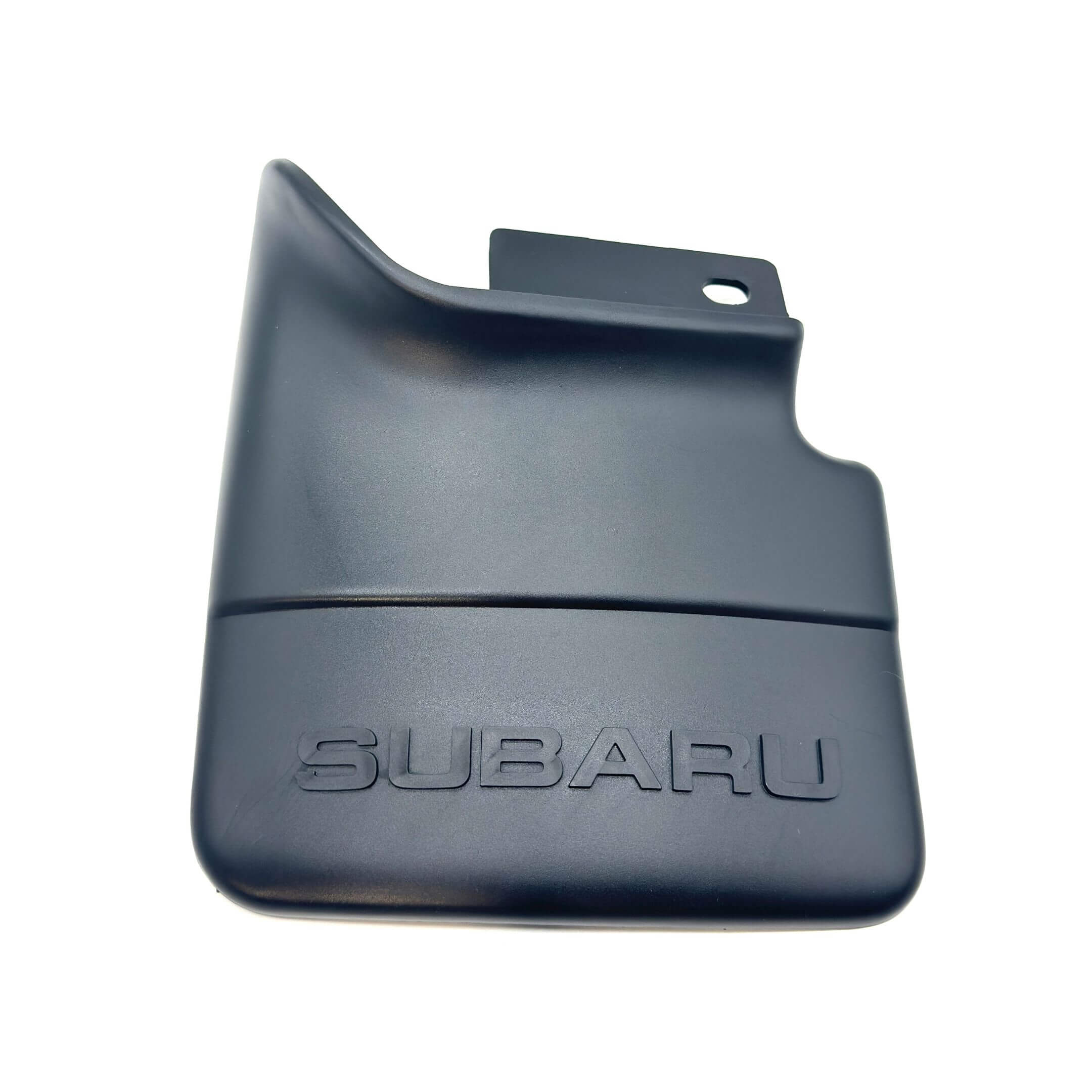 Rear passenger-side mud guard for Subaru Sambar Van KV3, KV4 models, genuine Subaru part.