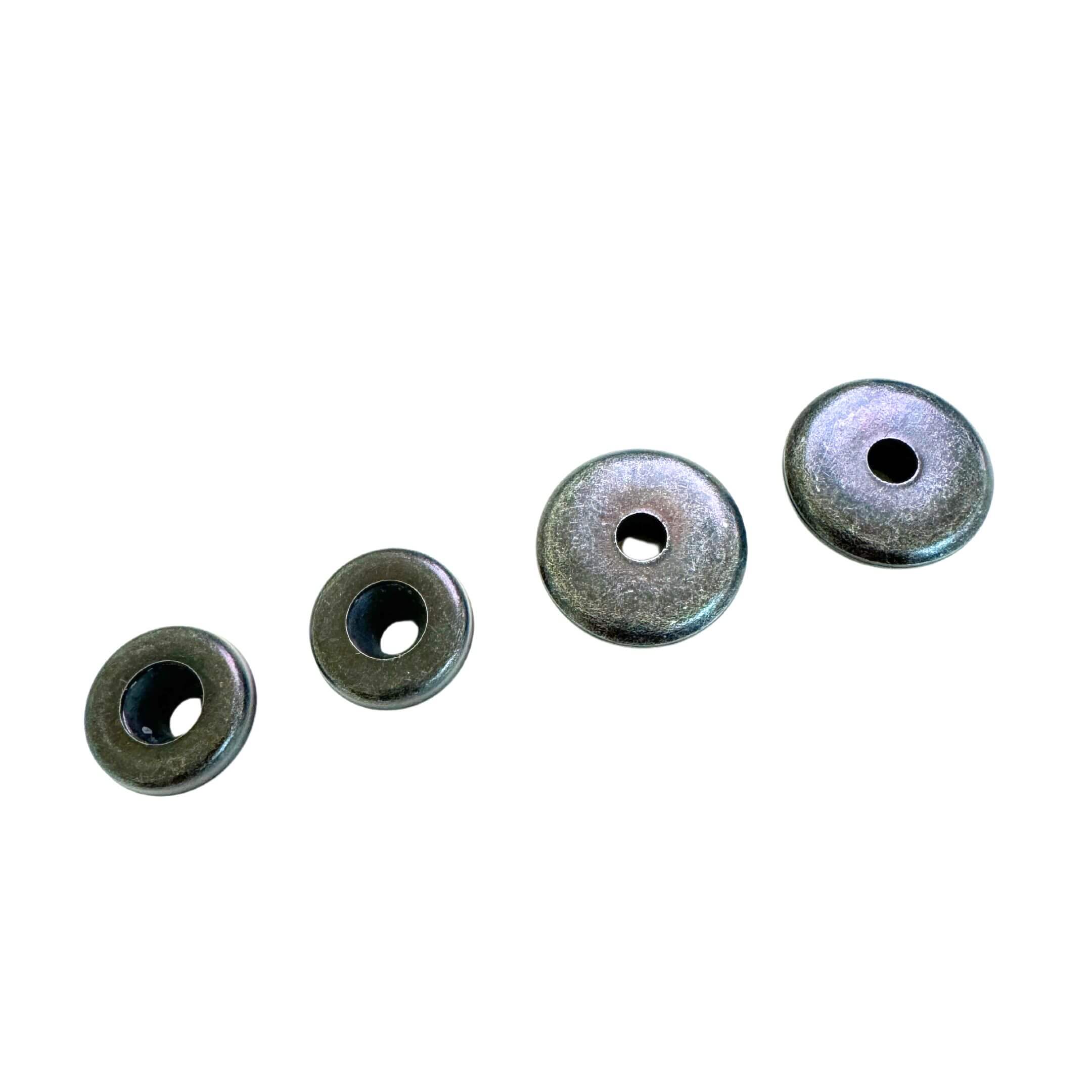 Valve cover bolt seal set for Honda Acty Truck HA3, HA4, 1990-1999 - Top view showcasing four seals in varied sizes.