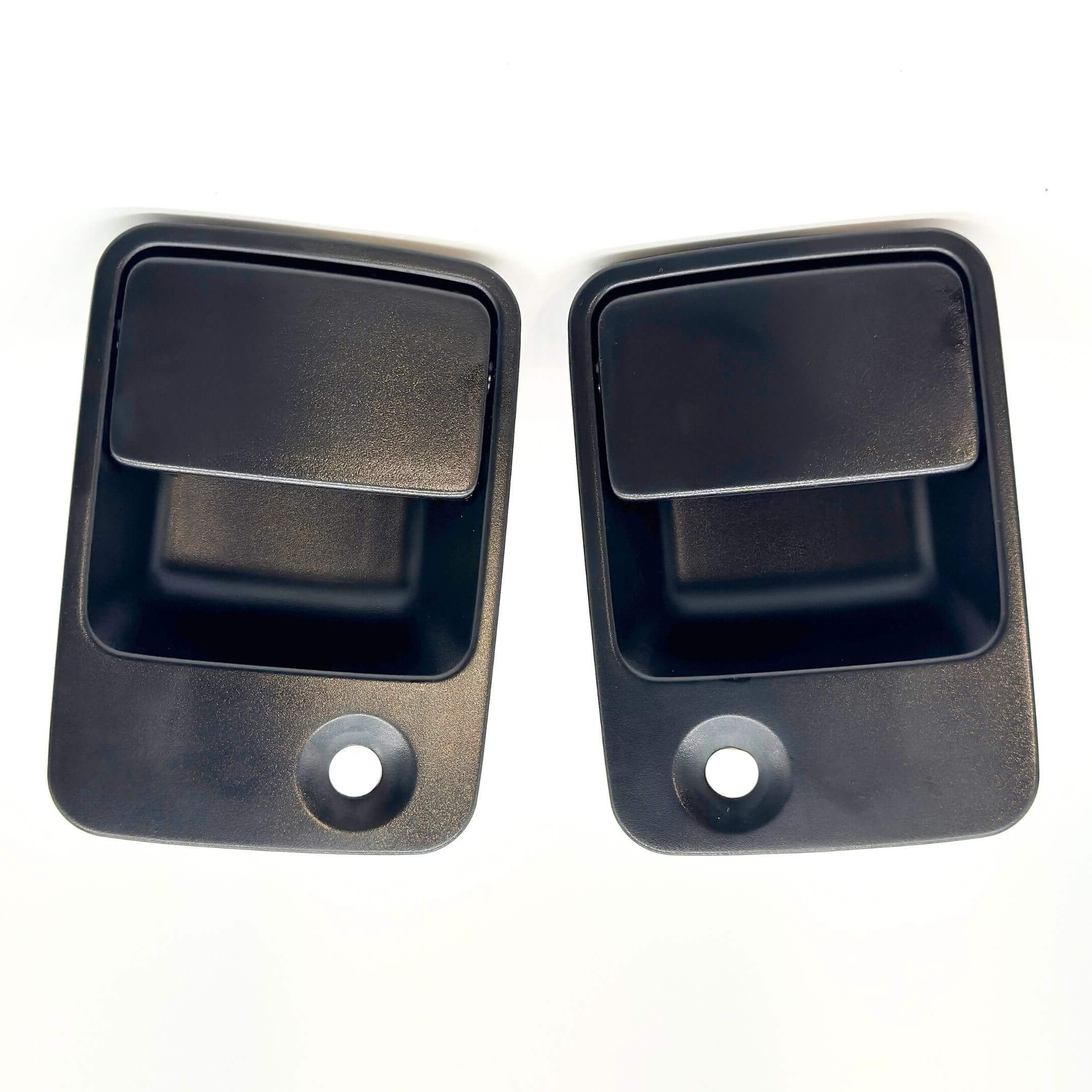 Exterior door handle set for Honda Acty Truck HA3, HA4 models from 1990-1999, featuring durable construction and sleek design.