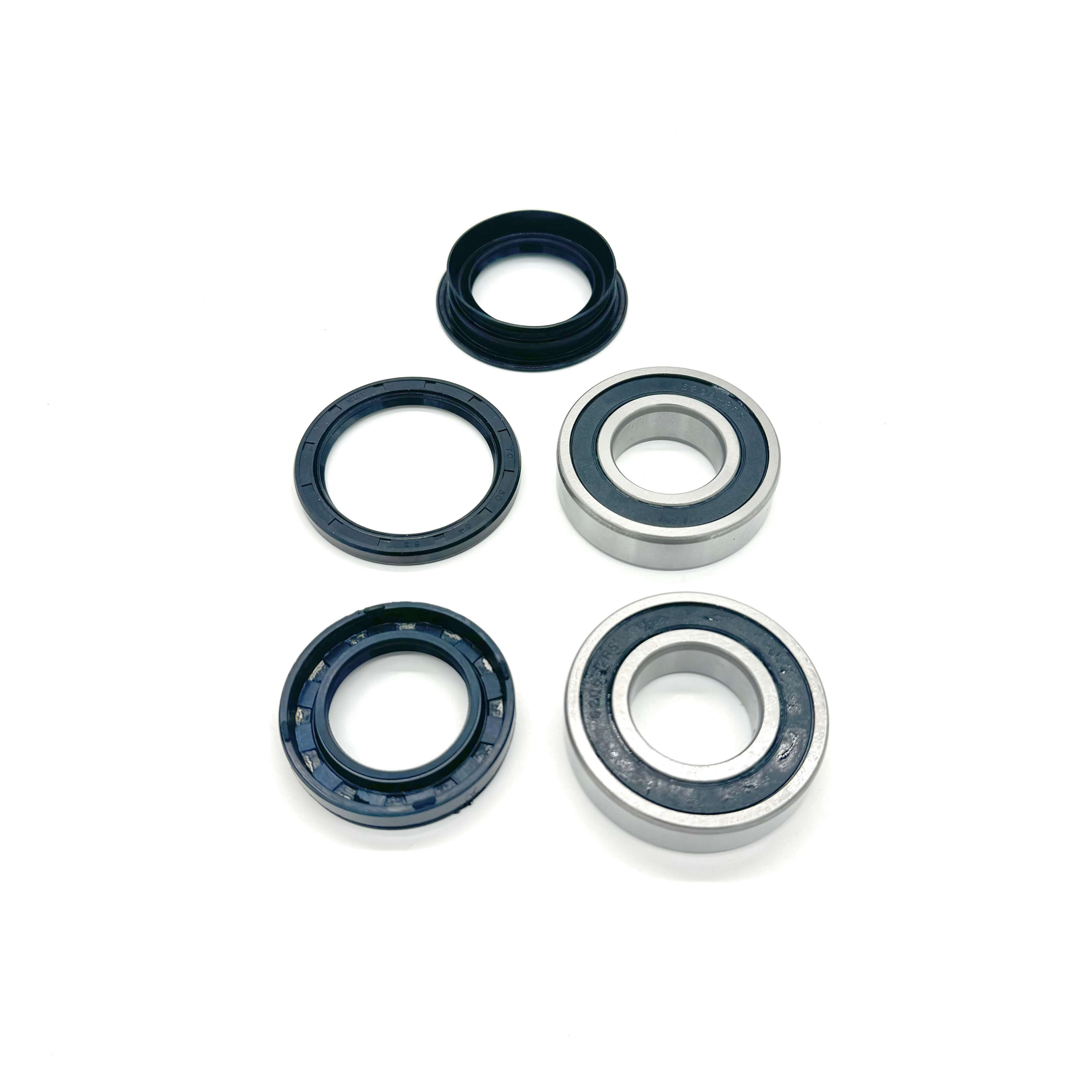 Complete rear left wheel bearing kit for Honda Acty Truck HA3, HA4 models 1990-1999 including bearings and seals