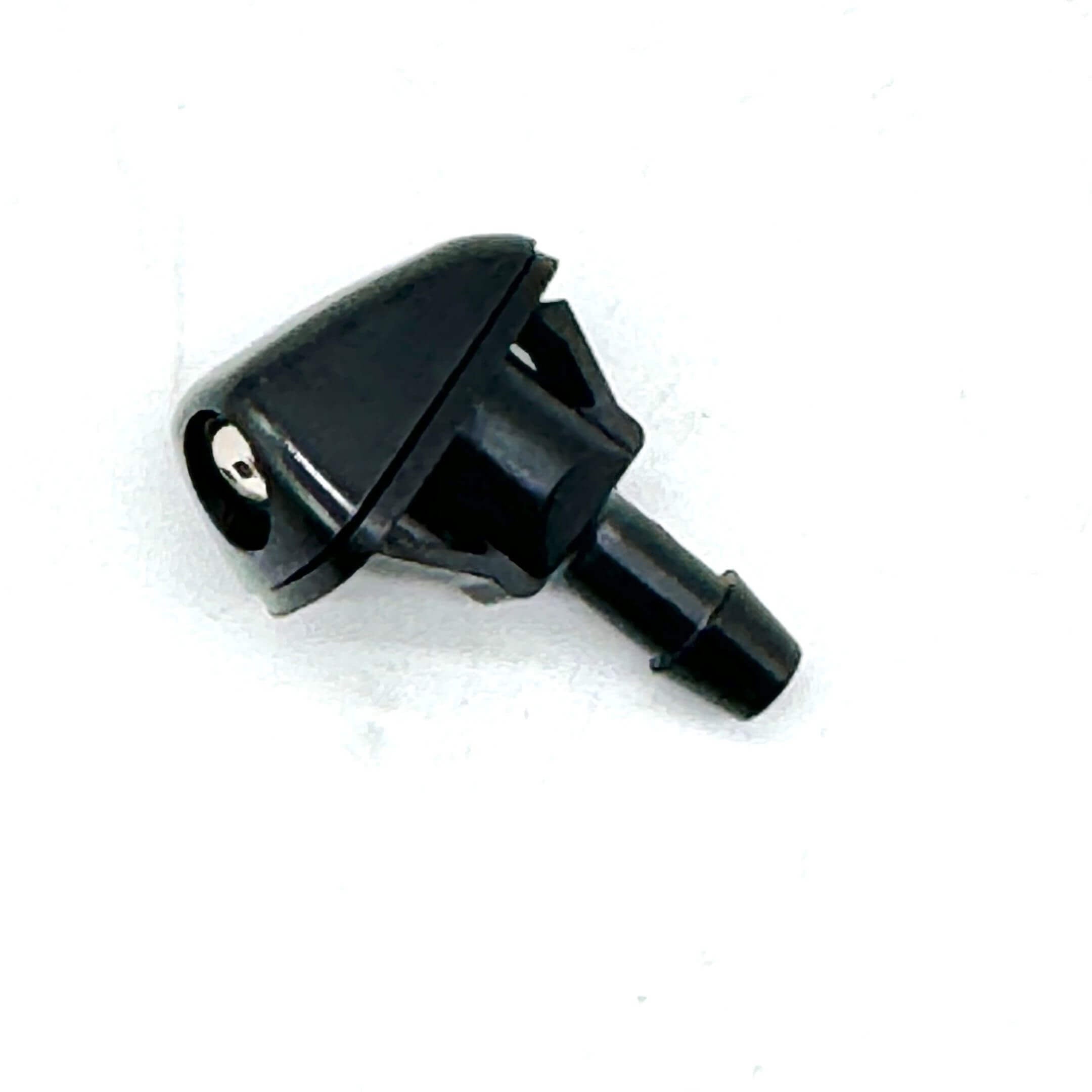 Black windshield washer nozzle for Honda Vamos Van HM1, HM2 models, 1999-2018.