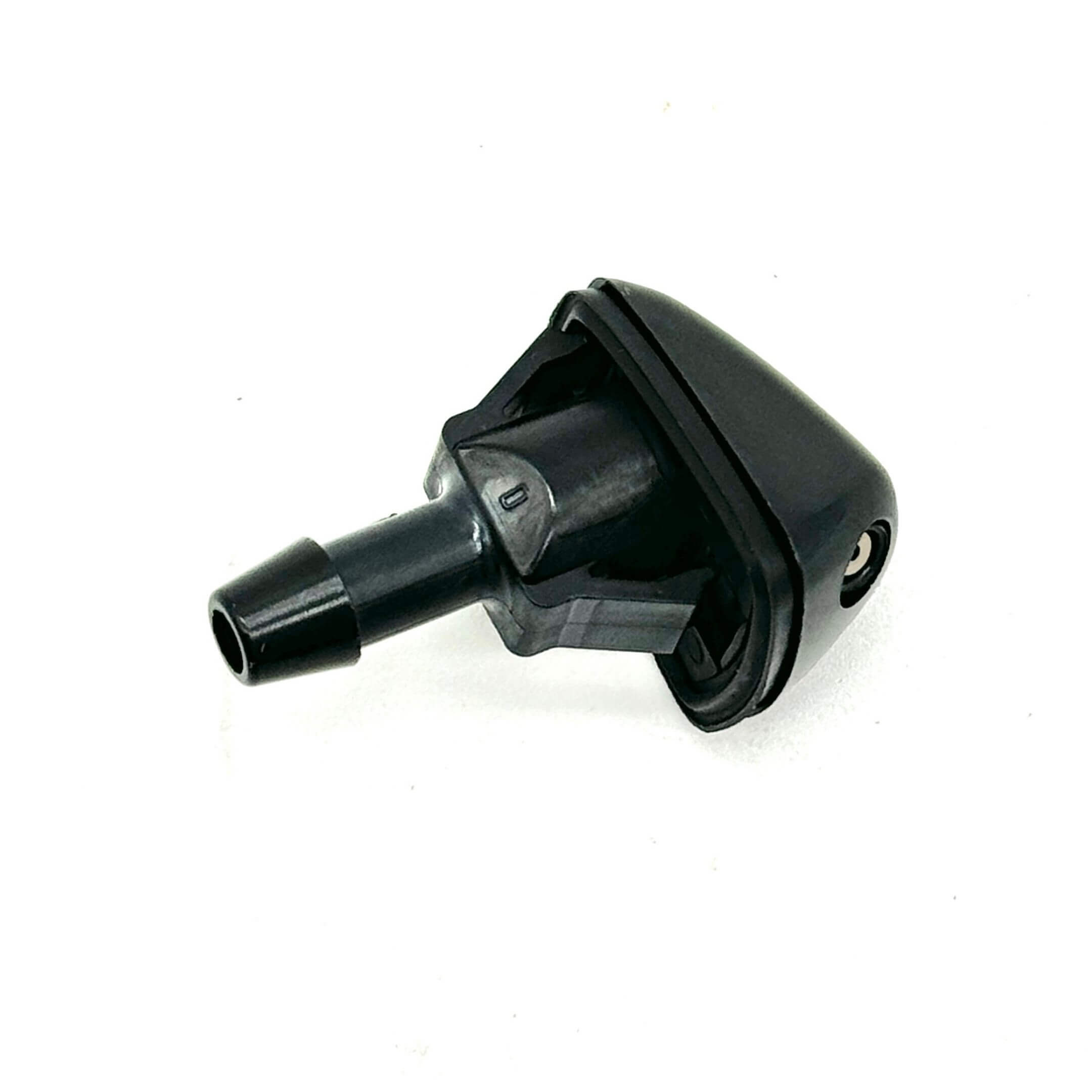 Black Windshield Washer Nozzle Front for Honda Acty Van HH5, HH6 Models 1999-2009.