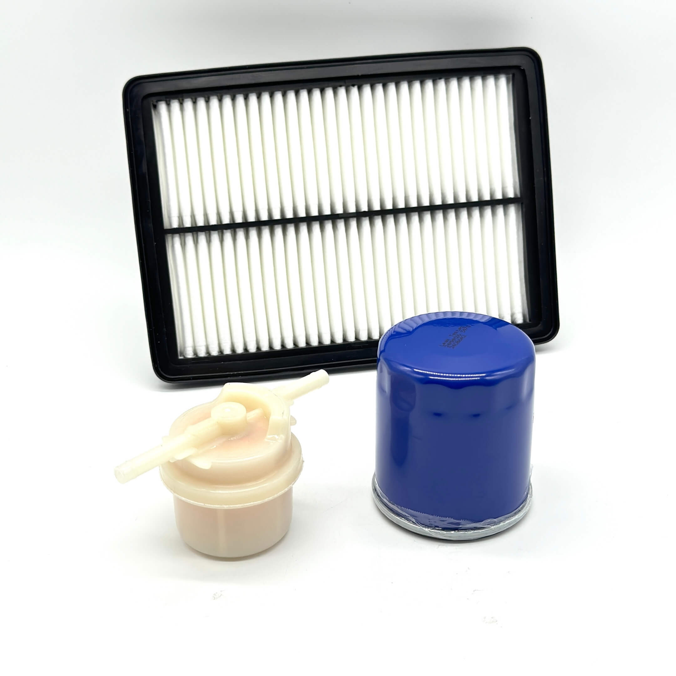 High-quality aftermarket air filter, oil filter, and fuel filter designed for Subaru Sambar KS3/KS4 models (1990-1998).