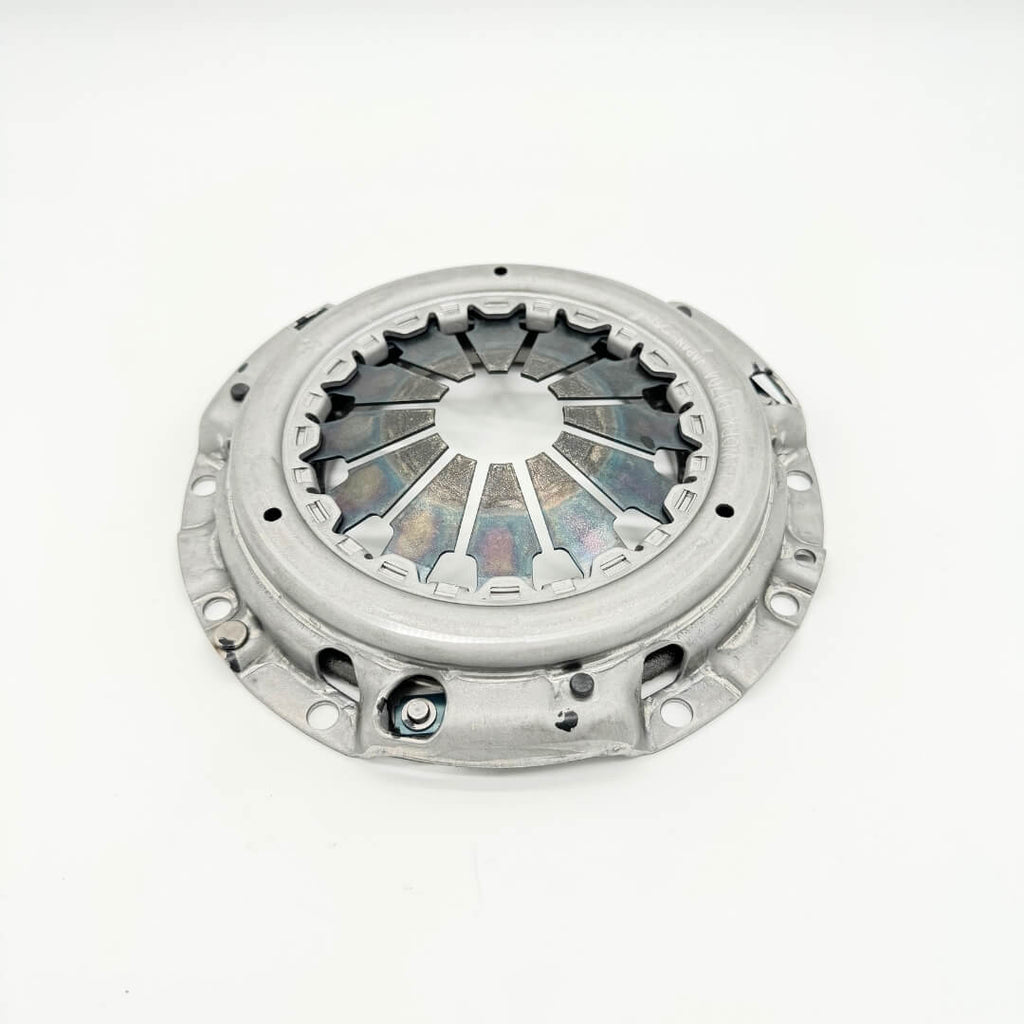 Subaru Sambar KS3, KS4 clutch pressure plate, part of a 3-piece clutch kit for 1990-1998 models, precision engineered for durability and performance, offered by Oiwa Garage.
