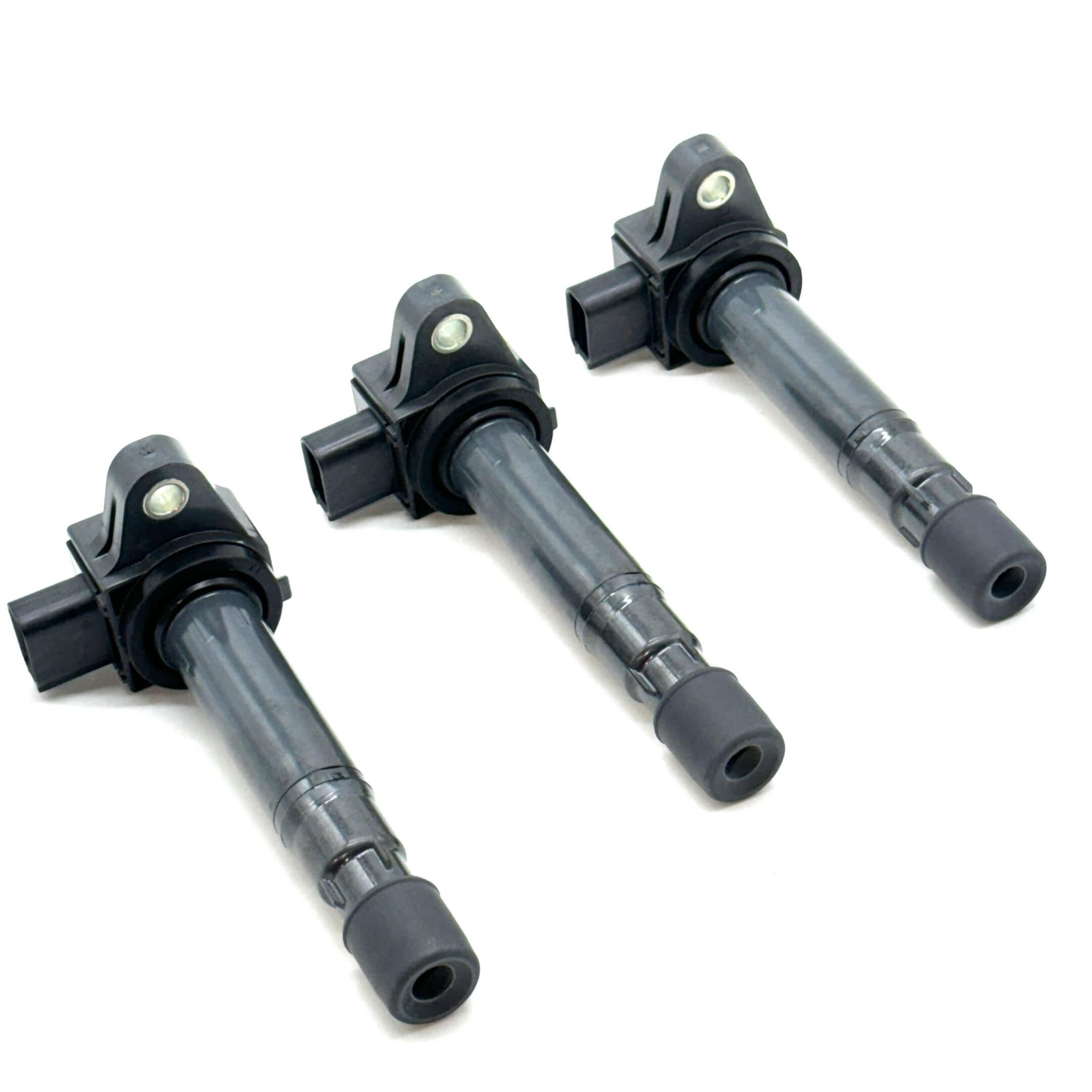 Genuine Honda Ignition Coil Set for Honda Acty Truck HA6, HA7 Models 1999-2009, featuring three premium coils.