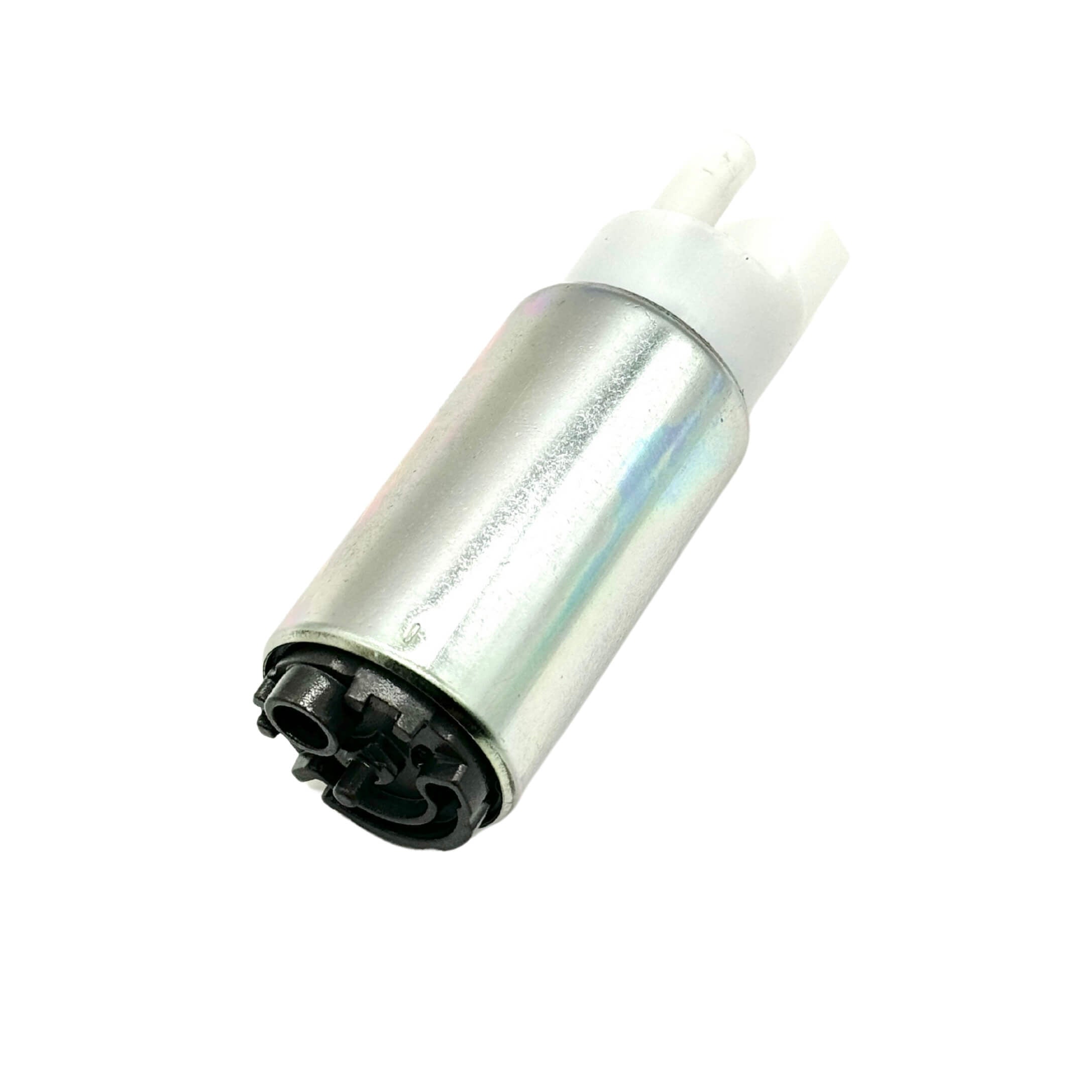 Aftermarket fuel pump for Honda Acty Van HH5, HH6 models (1999-2009), featuring a silver cylindrical design with black connectors.