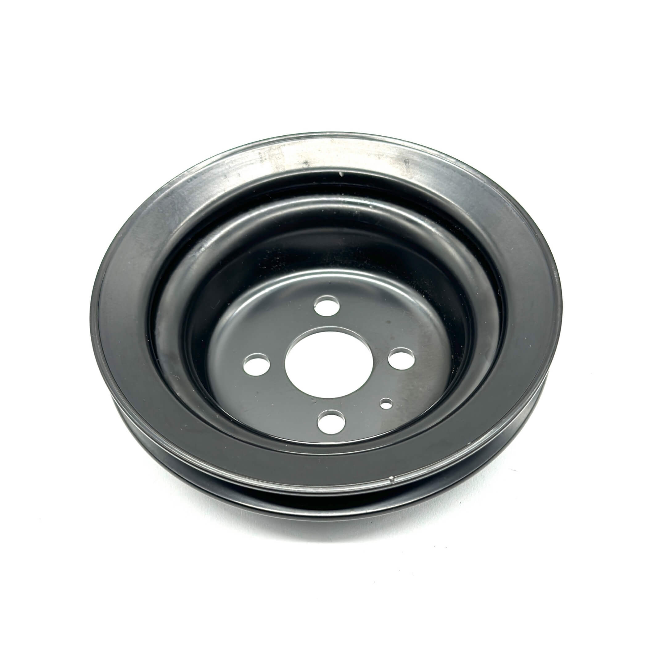 Top-down view of Water Pump Pulley for Daihatsu Hijet 1990-1998, featuring OEM-style design for S80 Series, S100P, and S110P models.