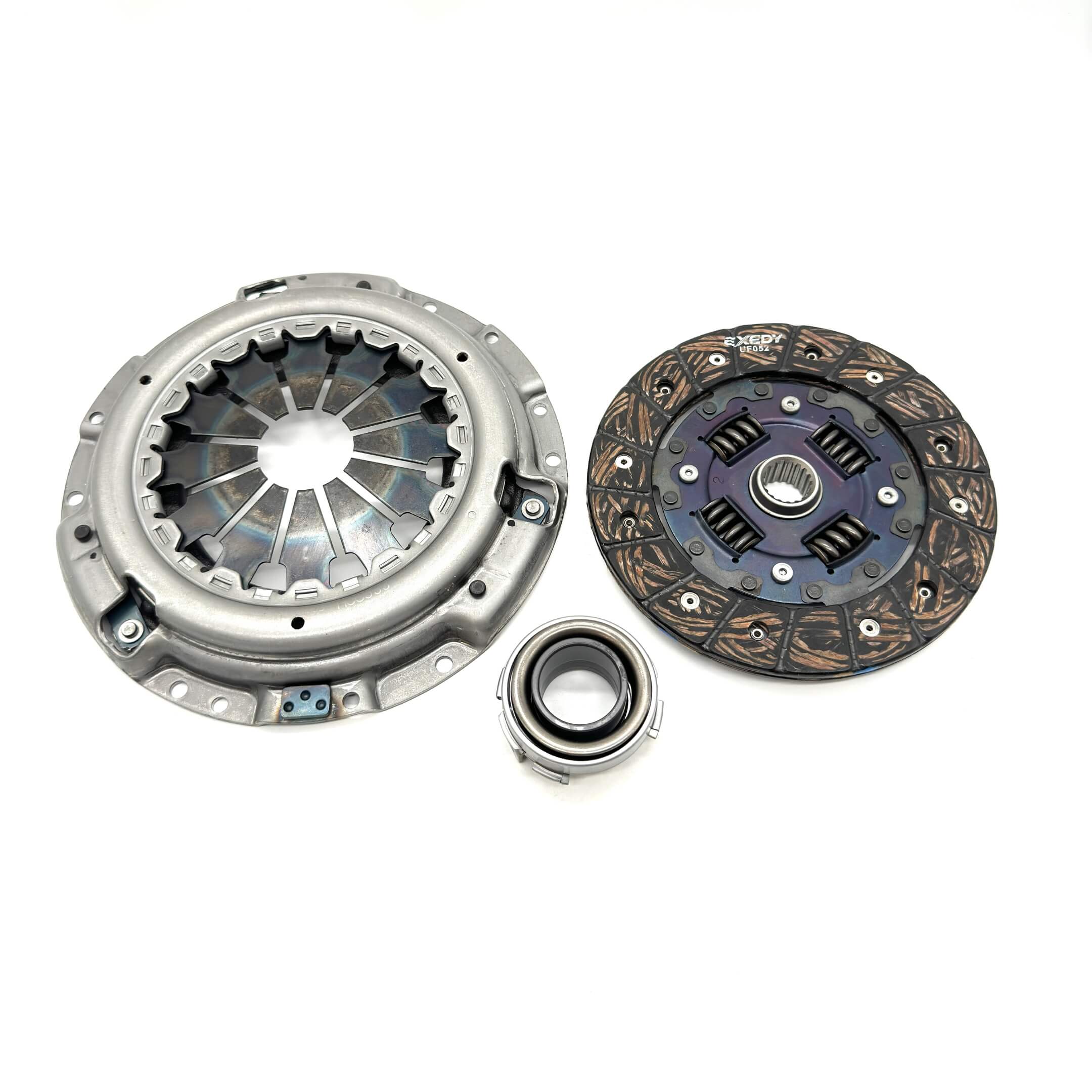 Exedy Clutch Kit for Honda Acty HA3, HA4 - Clutch Disc and Pressure Plate Close-Up - High Performance Upgrade for 1990-1999 Models.