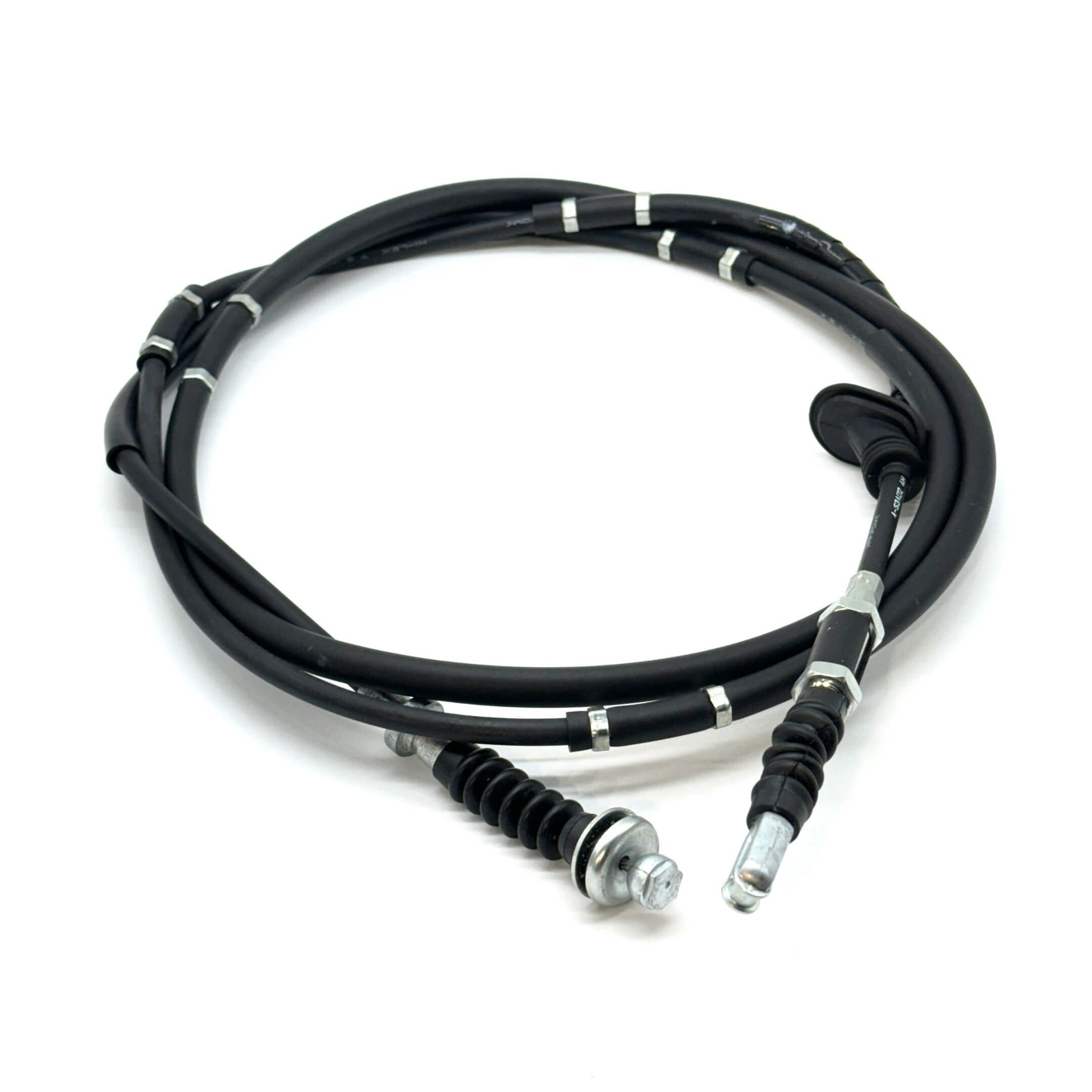 Clutch cable for Honda Acty Van HH5, HH6 models (1999-2009), featuring durable black construction and precise fittings.