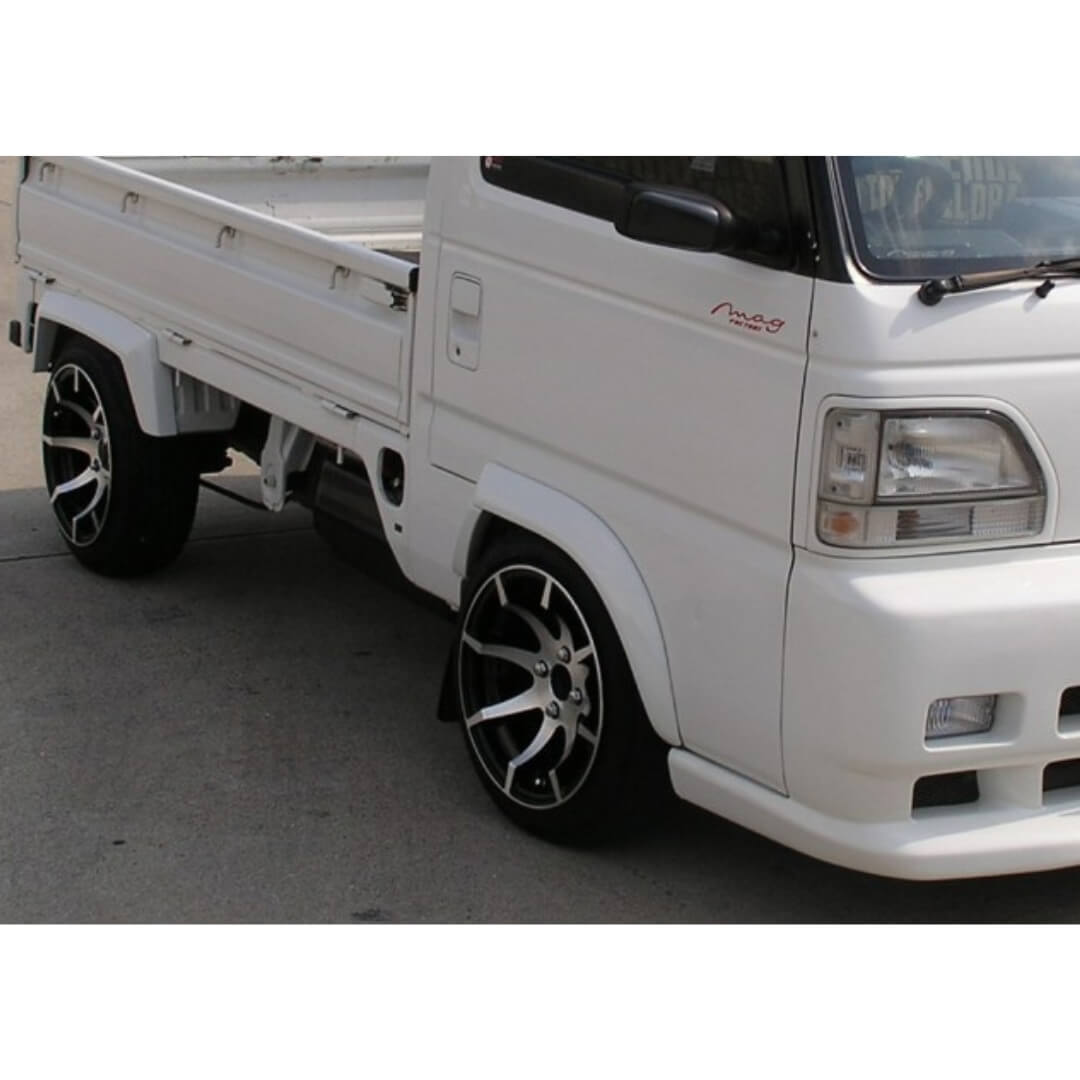 1990s Honda Acty Kei Truck Enhanced with Mag Factory Fenders