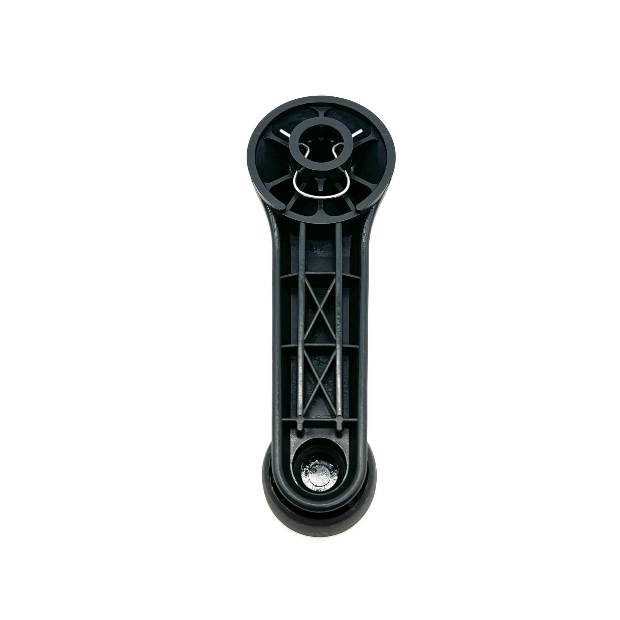 Back view of the Window Crank Handle for Honda Acty Truck HA3, HA4 (1990-1999), highlighting the mounting mechanism.