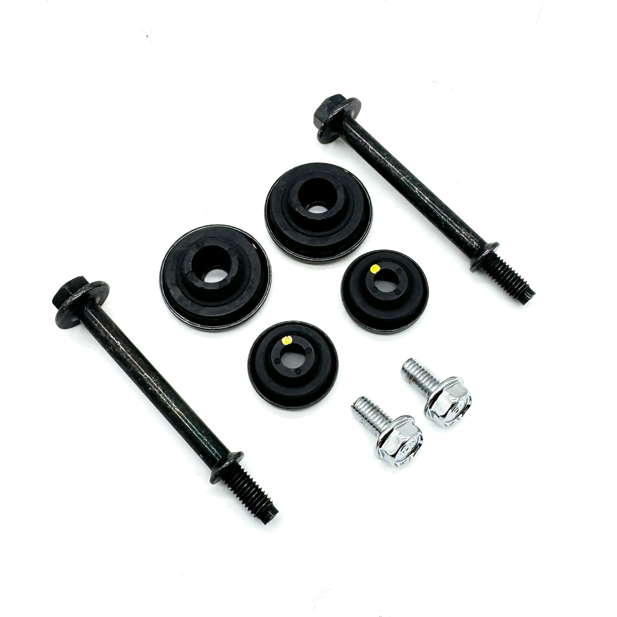 Assorted valve cover bolts and washers set displayed for Honda Acty Truck HA3, HA4 (1990-1999), ideal for secure sealing and robust engine performance.