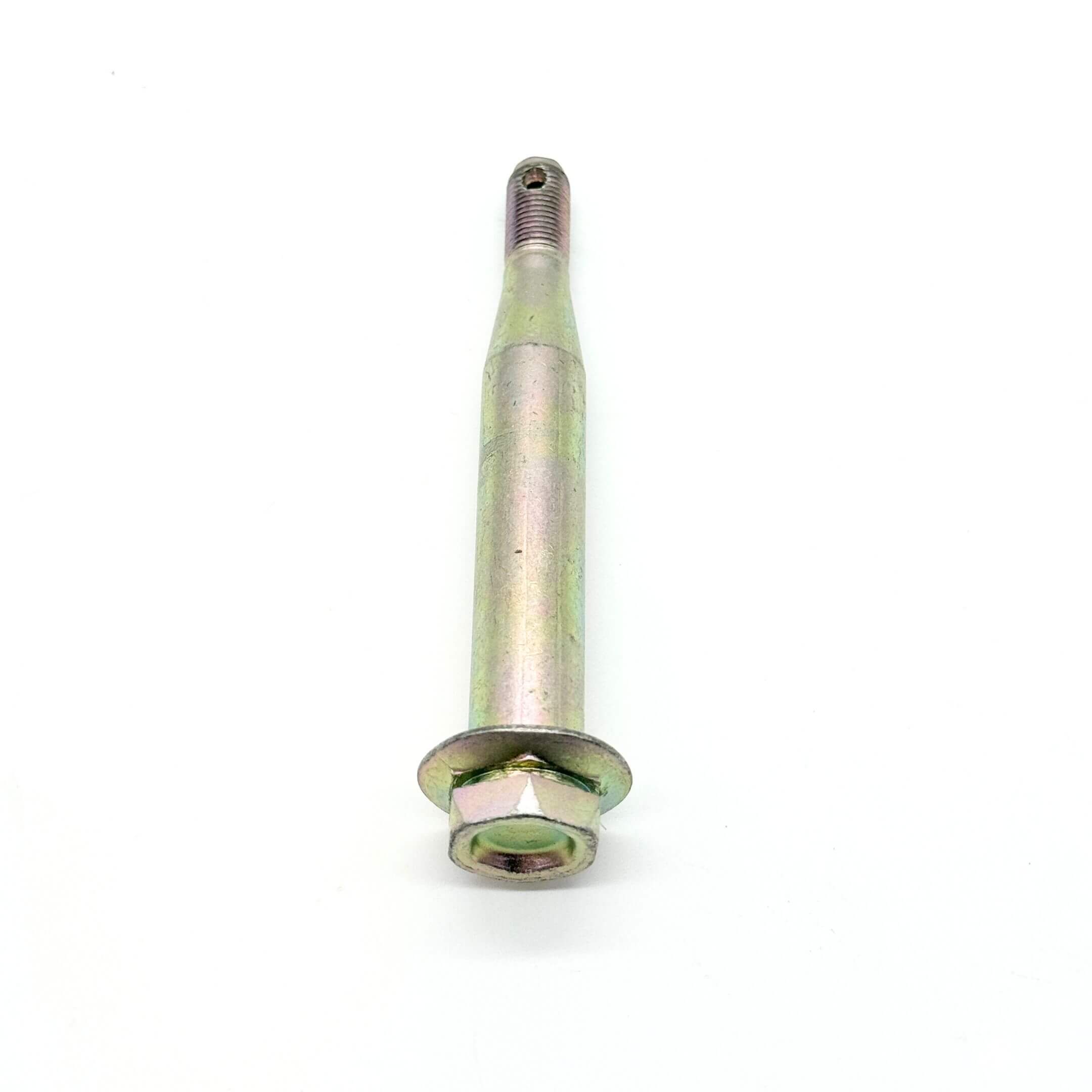 Top-down view of the center steering link pin for Subaru Sambar Truck KS3, KS4 (1990-1999), highlighting the metal pin’s robust design and secure attachment points.