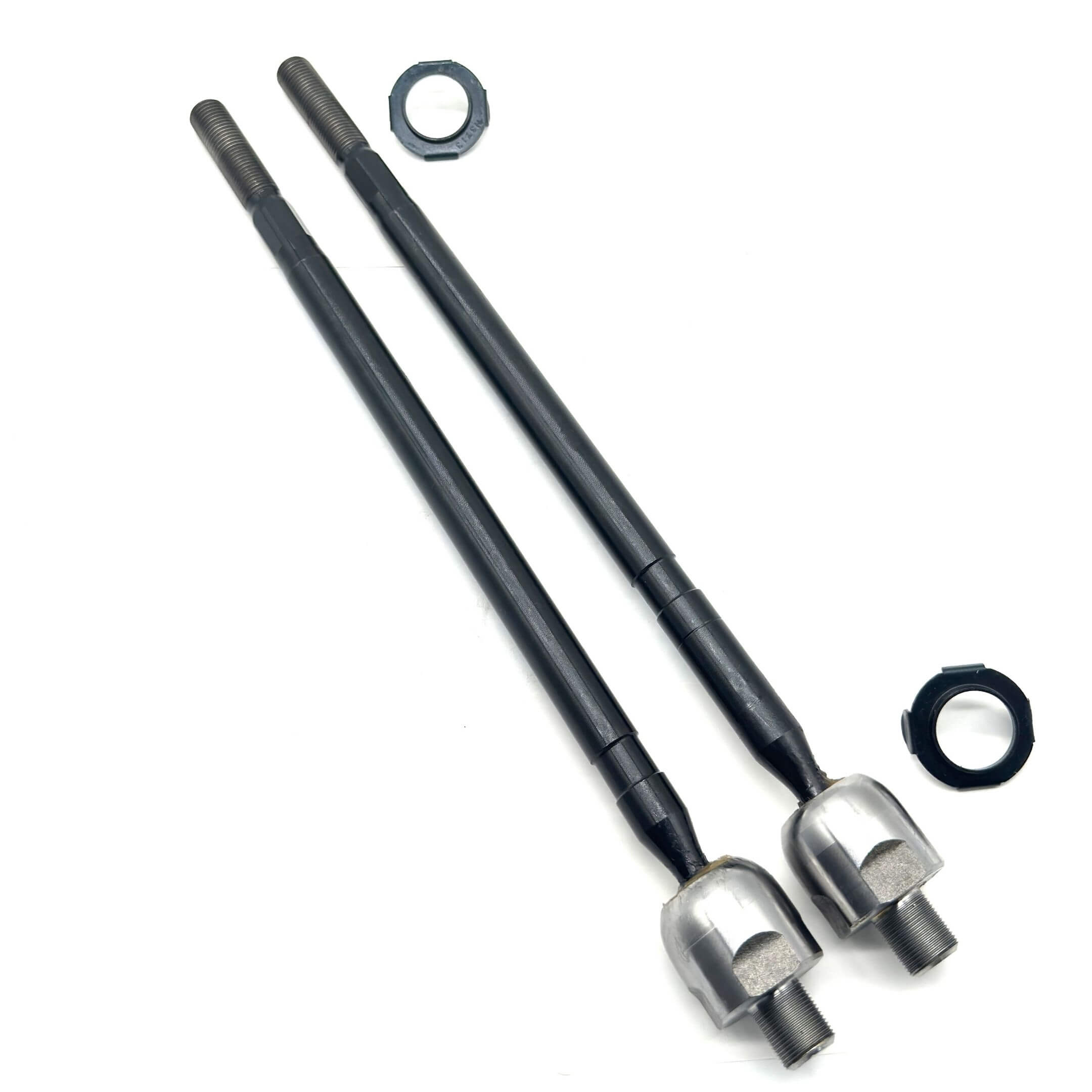 Inner Tie Rod End Set for Honda Vamos Van HM1, HM2 Models (1999-2018), featuring durable black and silver components.