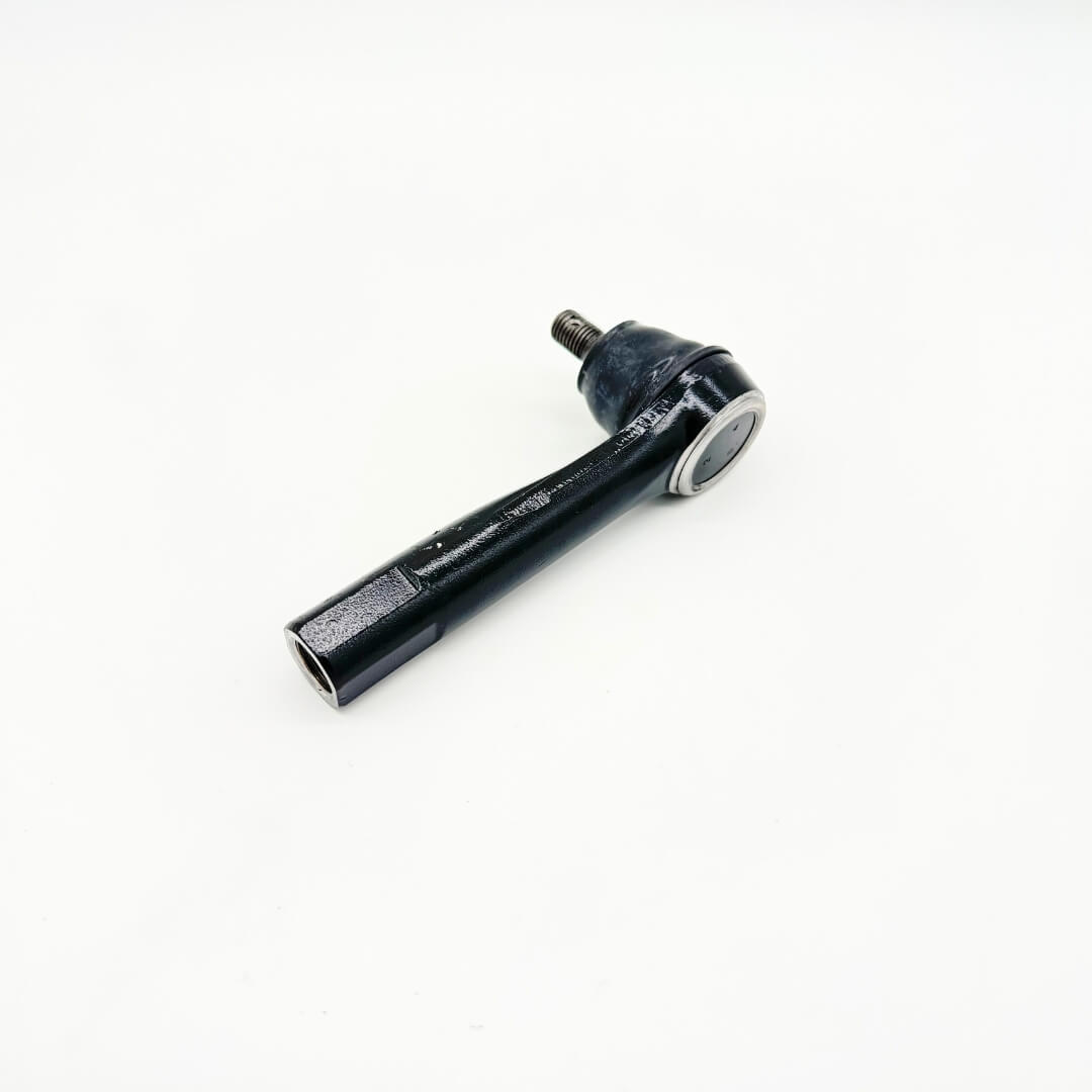 Detailed Outer Tie Rod for Subaru Sambar KV3 KV4 - Showcases the robust ball joint and hexagonal body for easy adjustment, compatible with 1990-1998 models.
