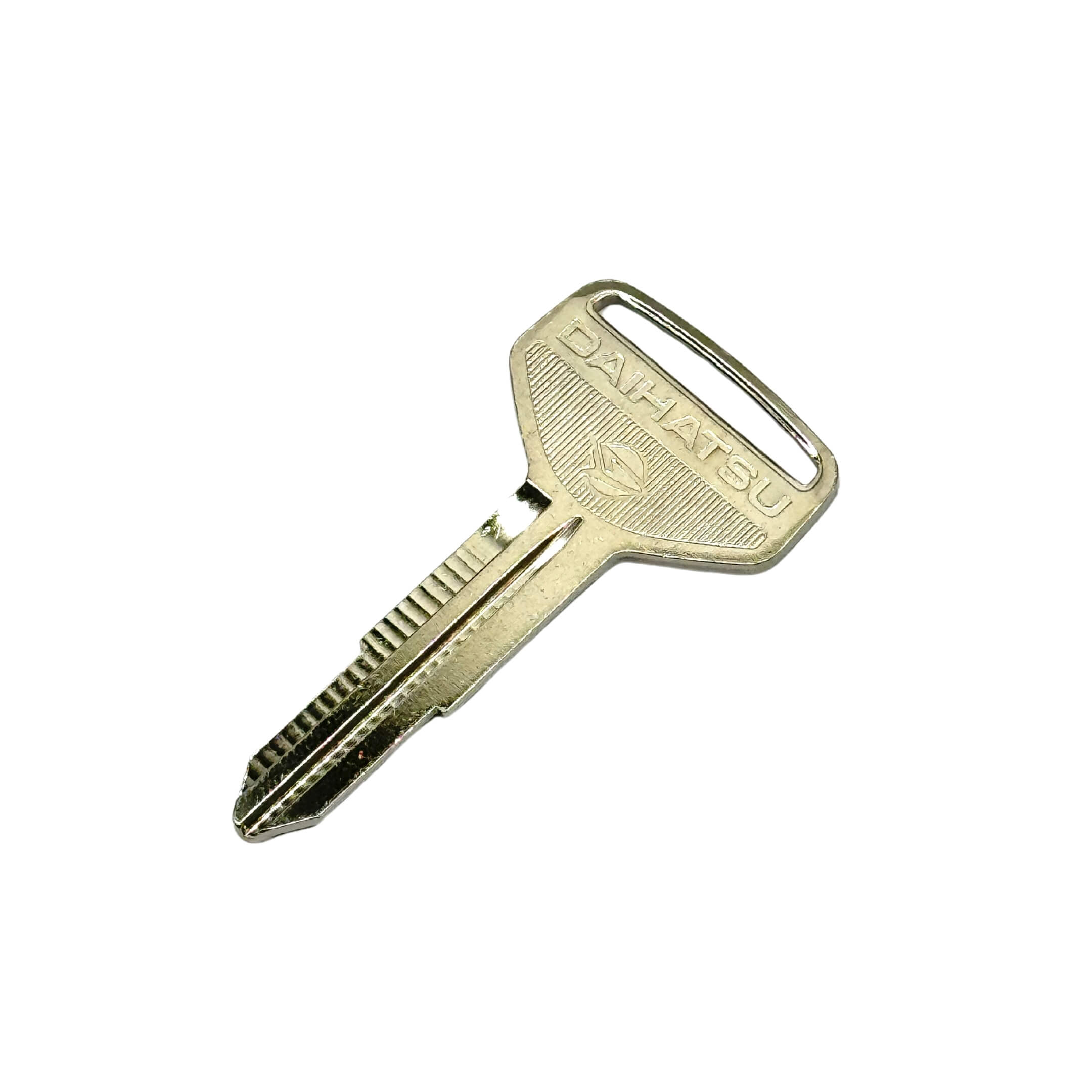 Angled view of Daihatsu Hijet Blank Master Key, designed for precise cutting and compatibility with S81P and S83P models.