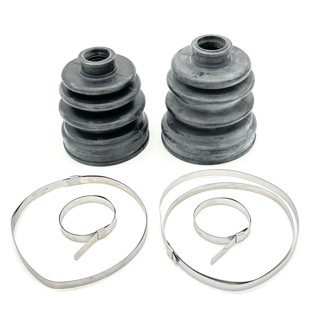 Complete Rear Inner and Outer CV Axle Shaft Boot Set with Clamps for Honda Acty Truck HA3, HA4 1990-1999