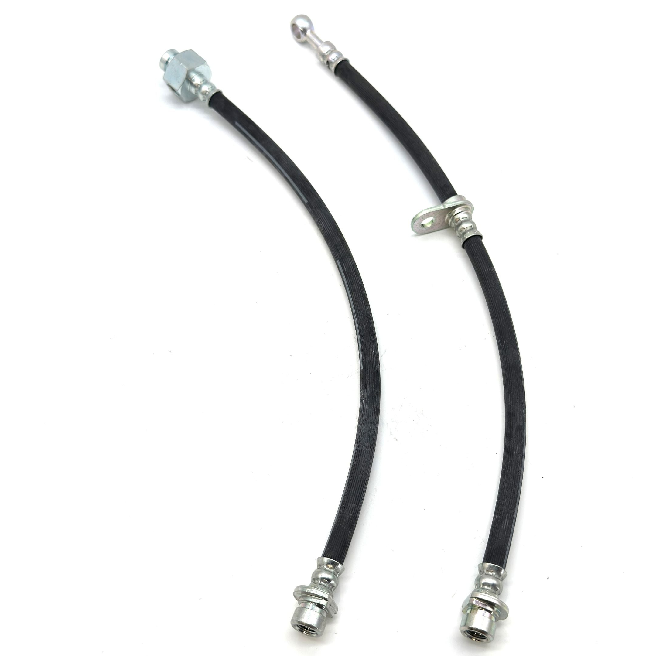 Durable front and rear brake hose kit for Honda Acty Truck HA3, HA4 (1990-1999) with precision-machined fittings.